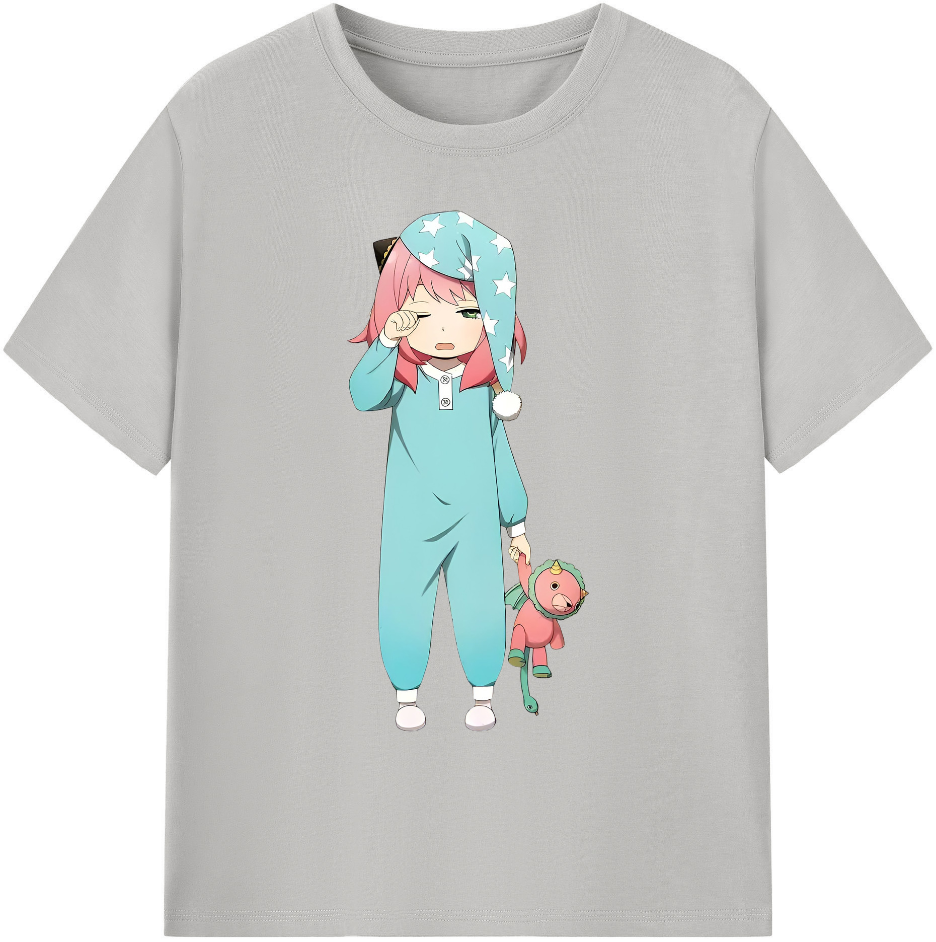 （画像用） SPY×FAMILY间谍家家酒 綿100％ メンズ半袖Tシャツ｜肌触りやわらか＆通気性