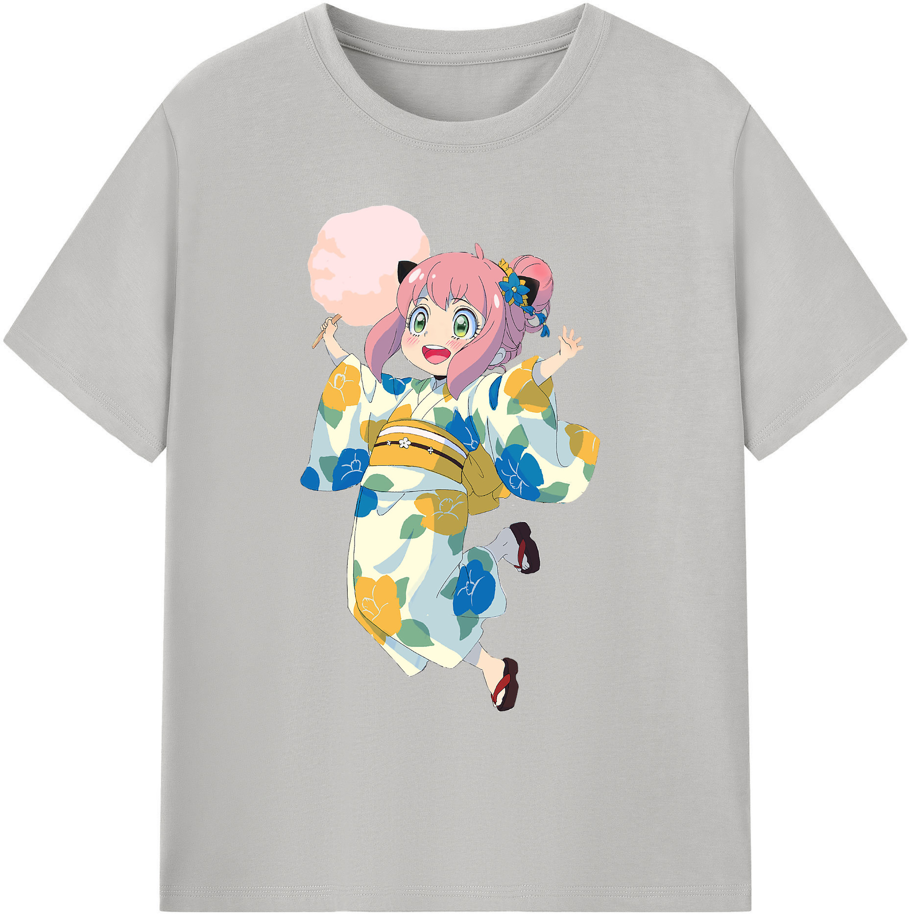 （画像用） SPY×FAMILY间谍家家酒 綿100％ メンズ半袖Tシャツ｜肌触りやわらか＆通気性