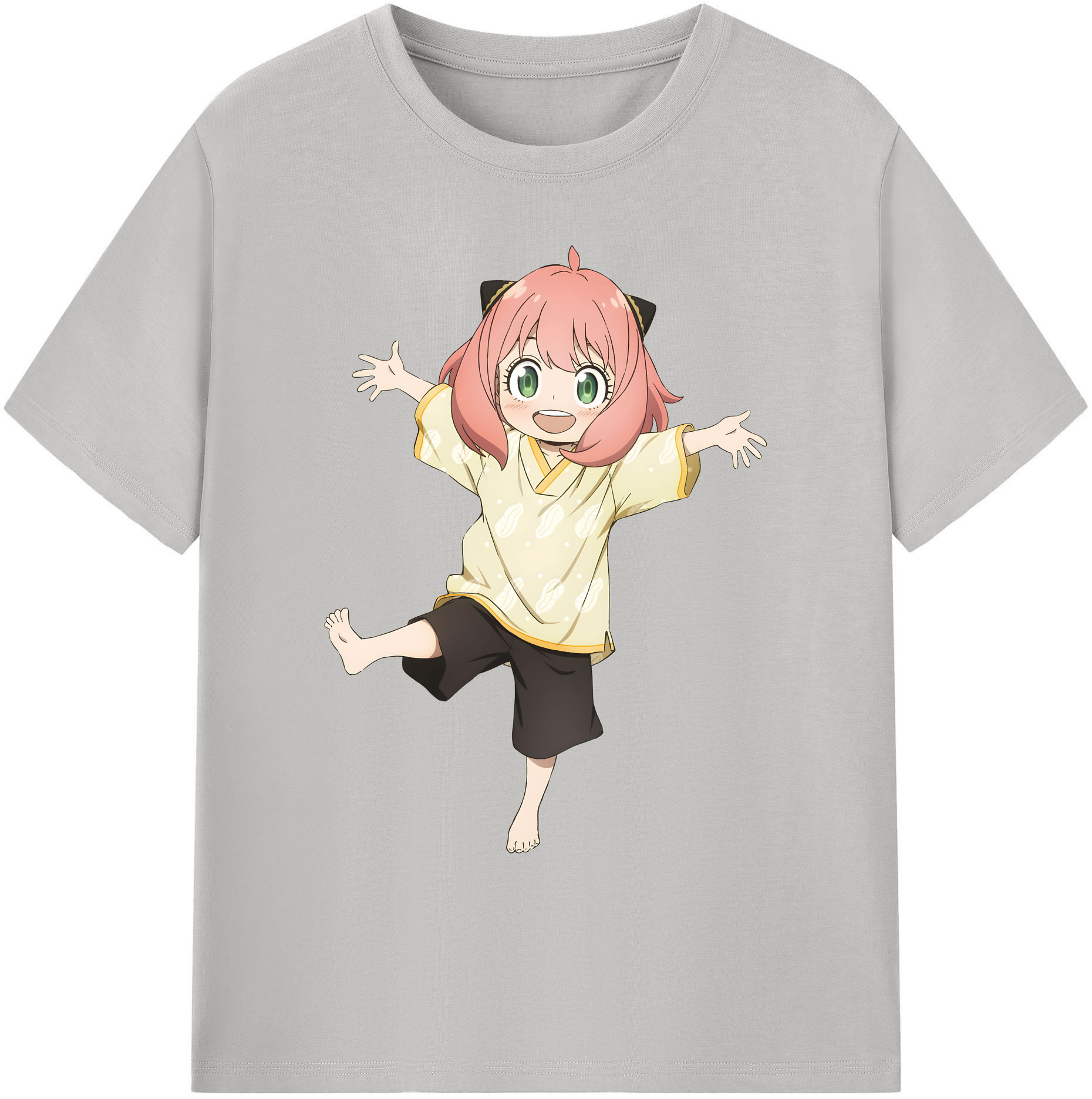 （画像用） SPY×FAMILY间谍家家酒 綿100％ メンズ半袖Tシャツ｜肌触りやわらか＆通気性