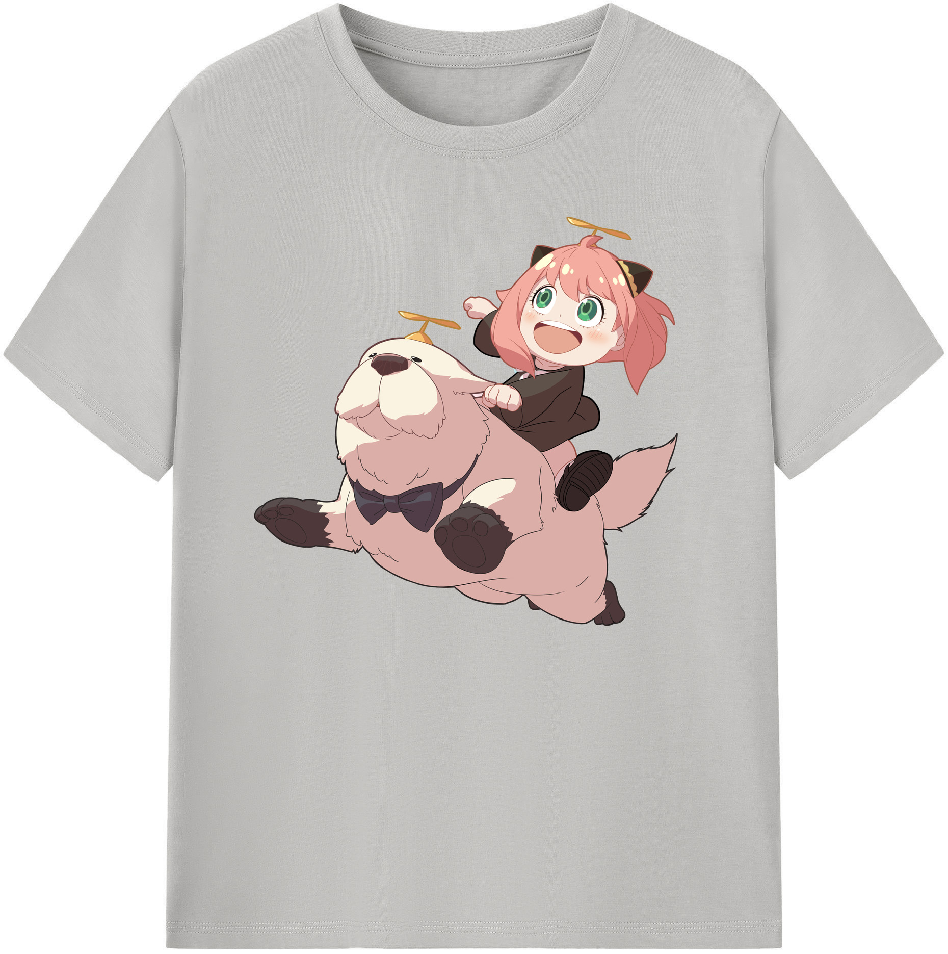 （画像用） SPY×FAMILY间谍家家酒 綿100％ メンズ半袖Tシャツ｜肌触りやわらか＆通気性