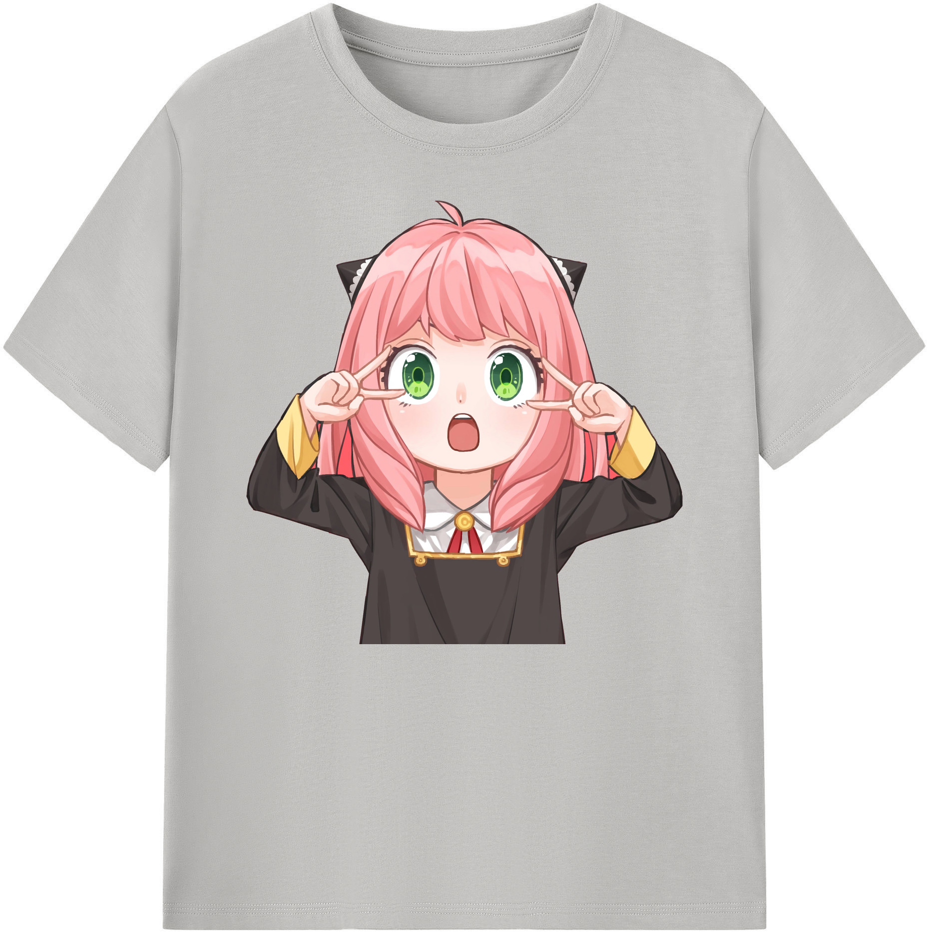 （画像用） SPY×FAMILY间谍家家酒 綿100％ メンズ半袖Tシャツ｜肌触りやわらか＆通気性