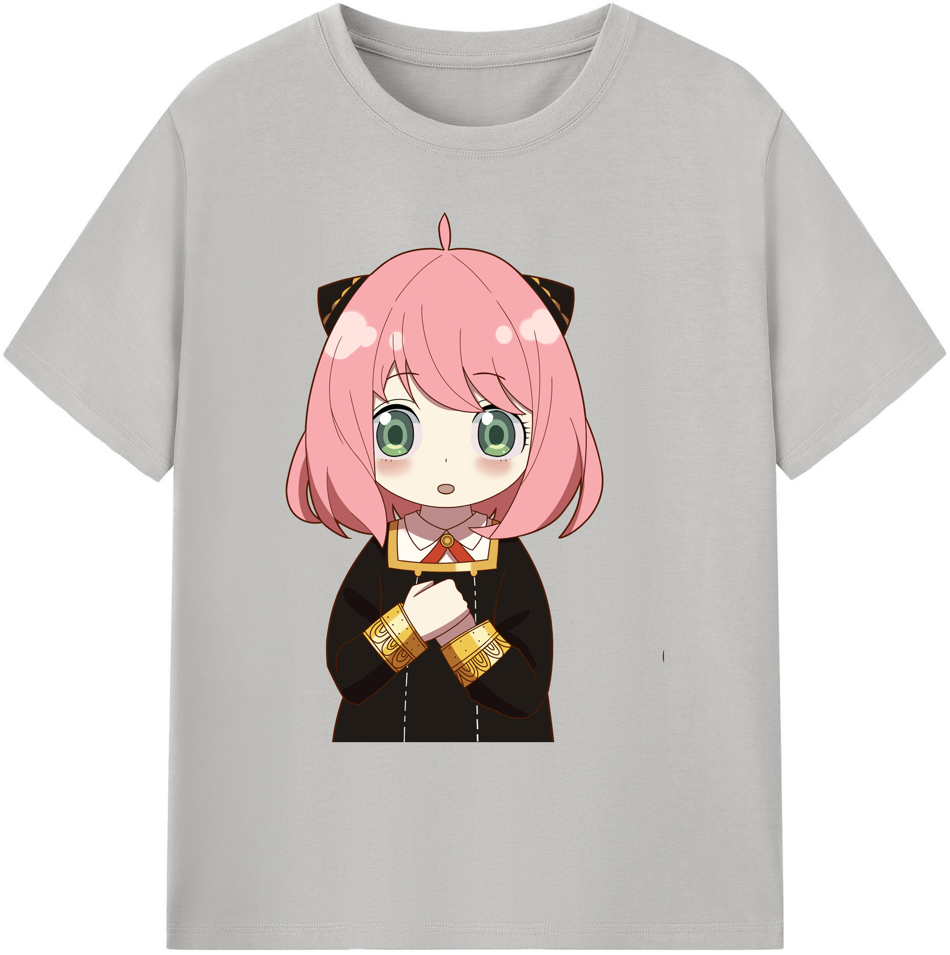 （画像用） SPY×FAMILY间谍家家酒 綿100％ メンズ半袖Tシャツ｜肌触りやわらか＆通気性