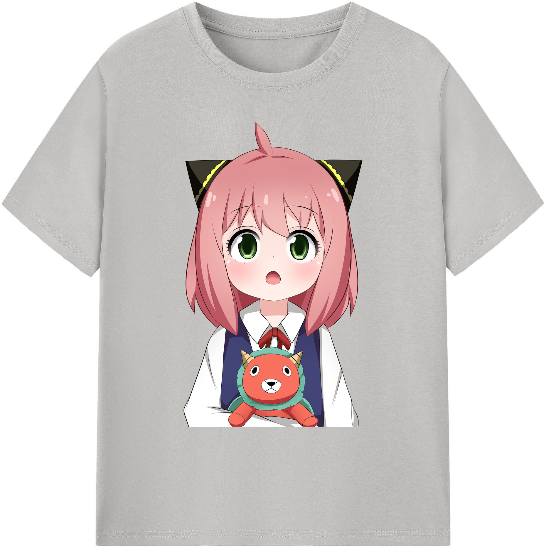 （画像用） SPY×FAMILY间谍家家酒 綿100％ メンズ半袖Tシャツ｜肌触りやわらか＆通気性