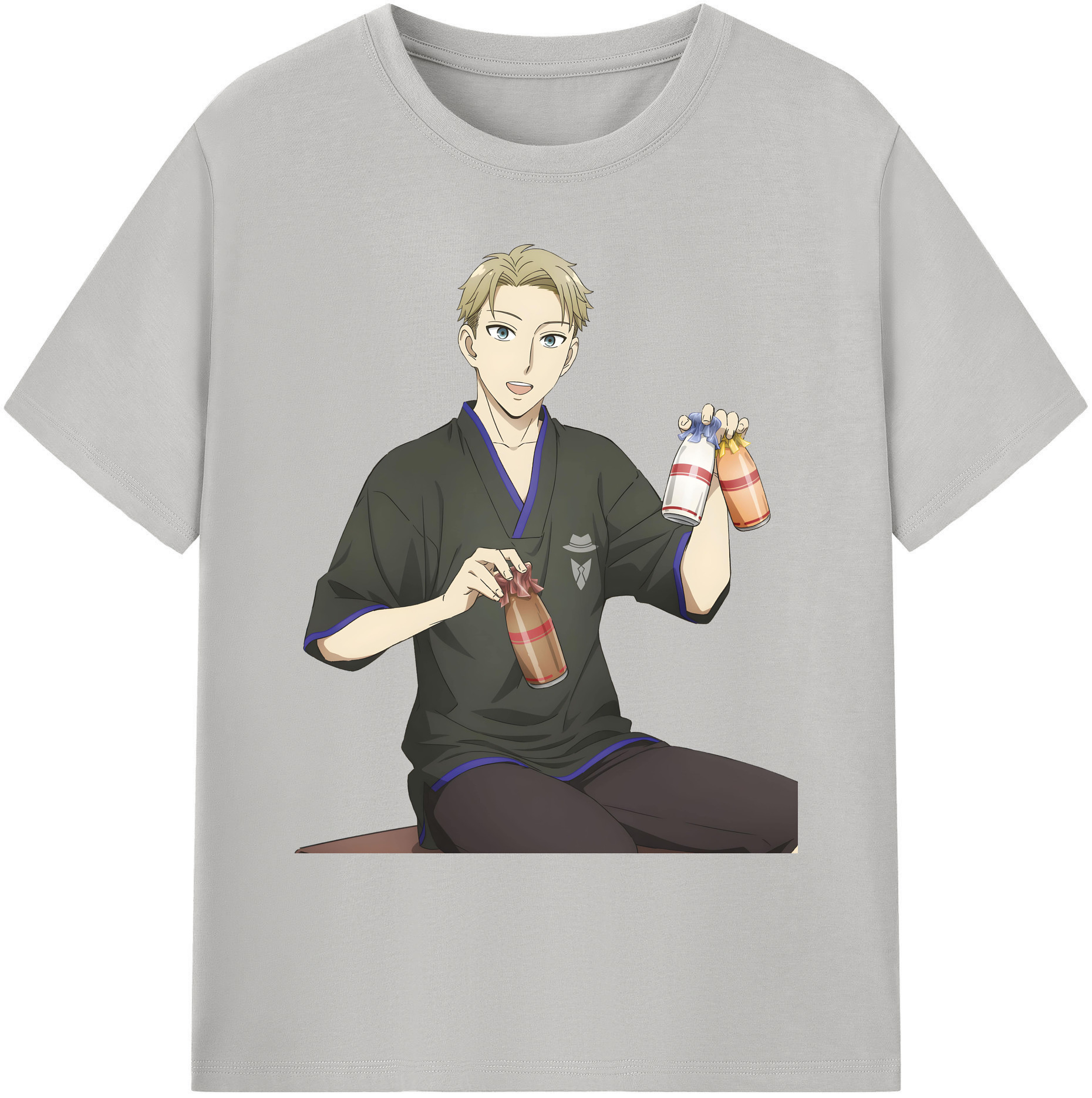 （画像用） SPY×FAMILY间谍家家酒 綿100％ メンズ半袖Tシャツ｜肌触りやわらか＆通気性