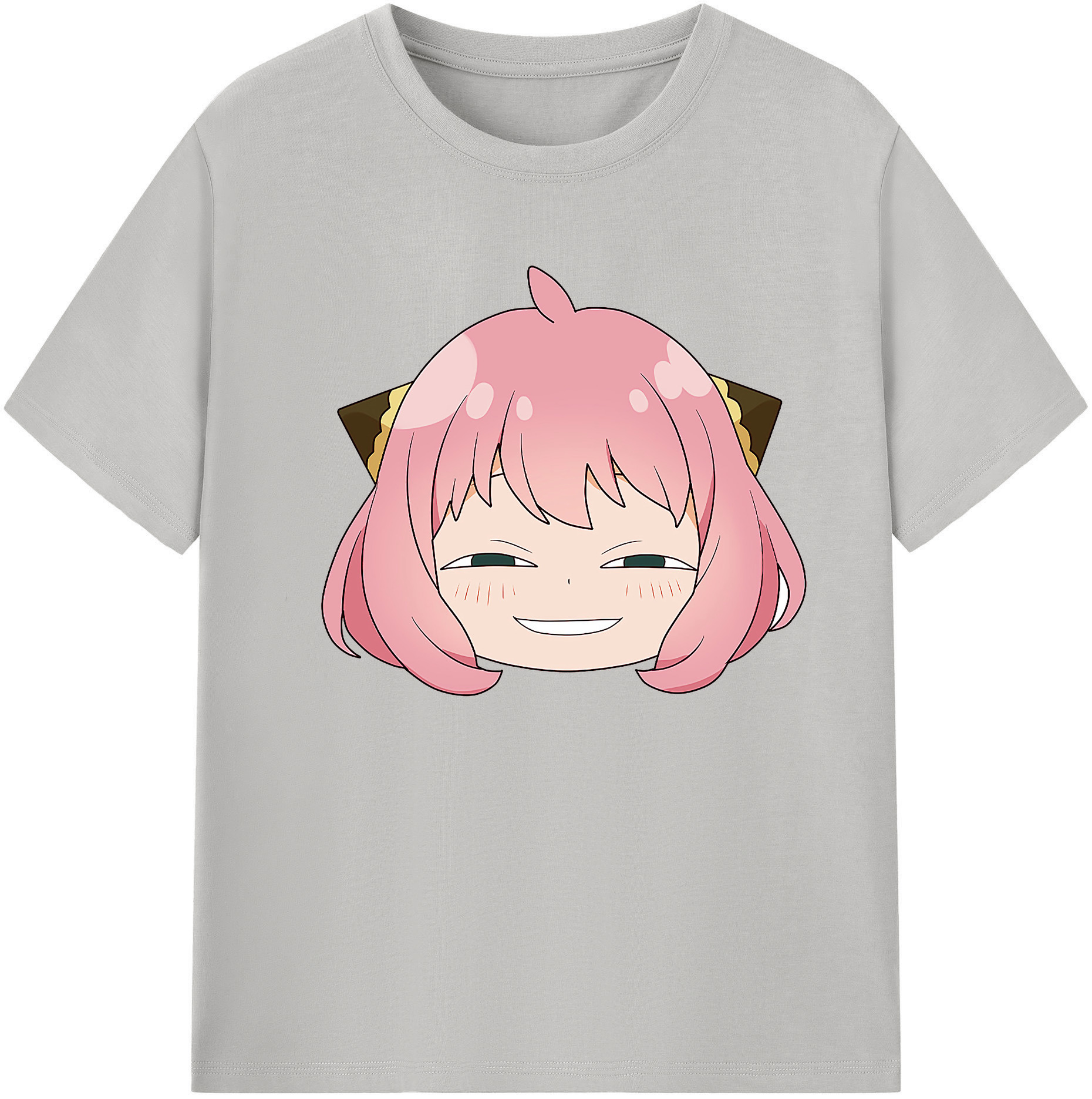 （画像用） SPY×FAMILY间谍家家酒 綿100％ メンズ半袖Tシャツ｜肌触りやわらか＆通気性