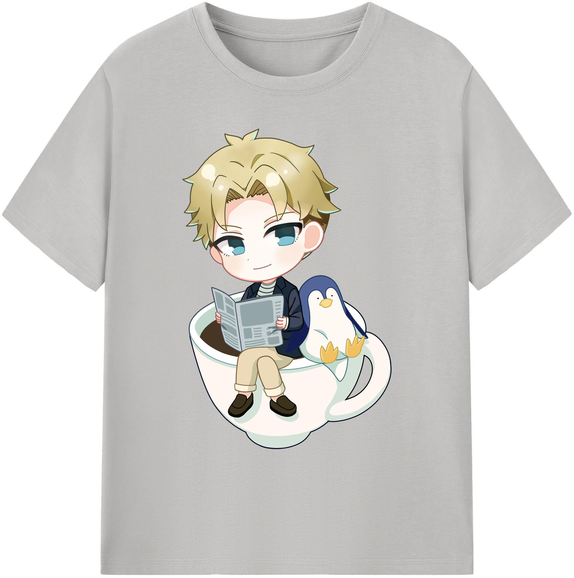 （画像用） SPY×FAMILY间谍家家酒 綿100％ メンズ半袖Tシャツ｜肌触りやわらか＆通気性