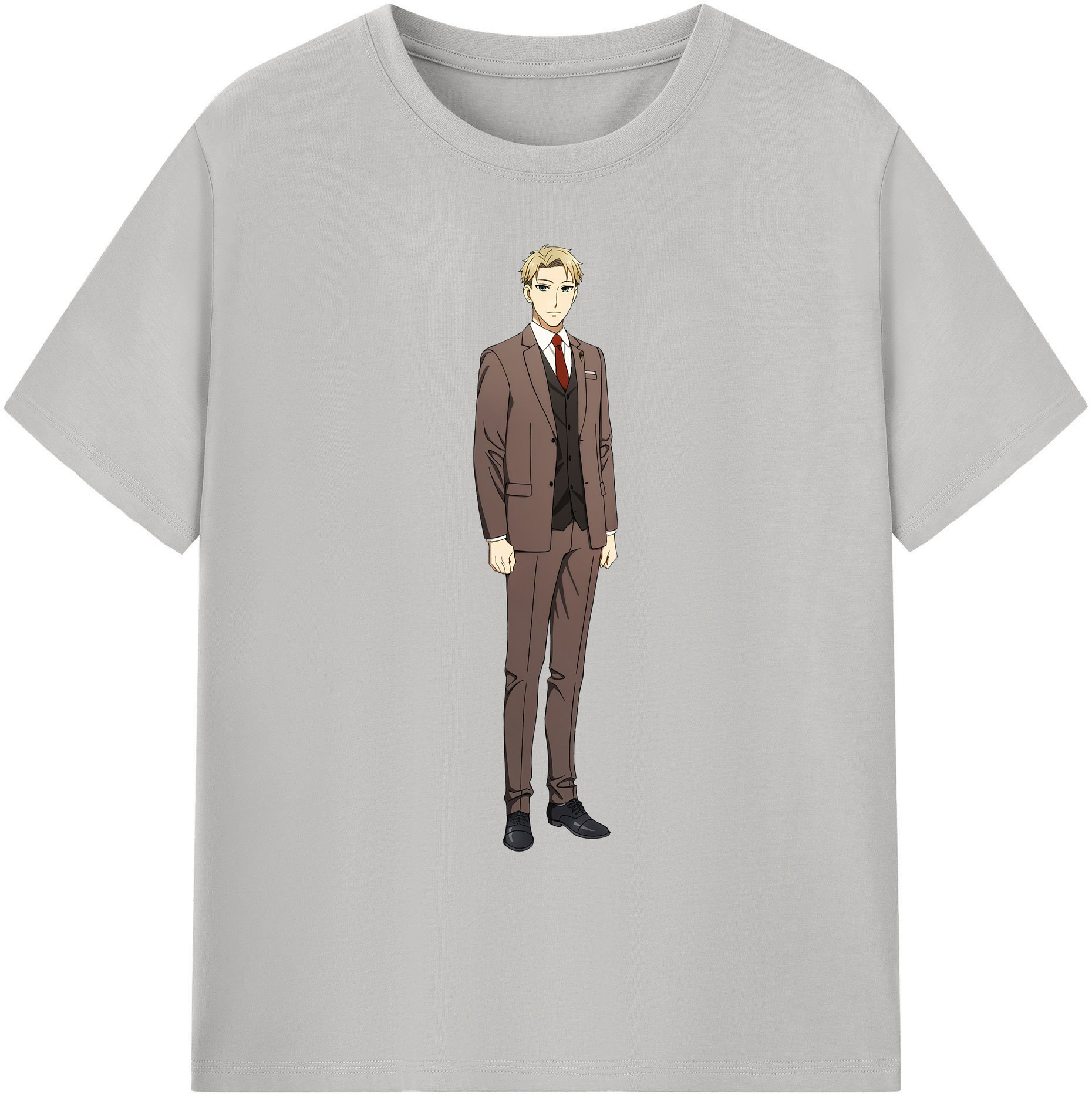 （画像用） SPY×FAMILY间谍家家酒 綿100％ メンズ半袖Tシャツ｜肌触りやわらか＆通気性