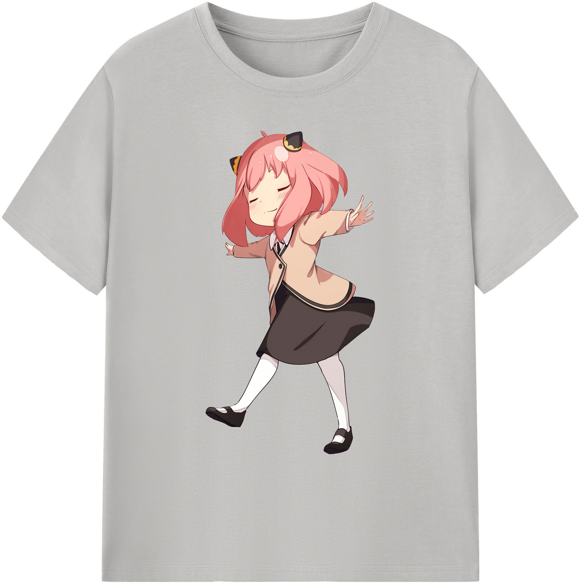 （画像用） SPY×FAMILY间谍家家酒 綿100％ メンズ半袖Tシャツ｜肌触りやわらか＆通気性