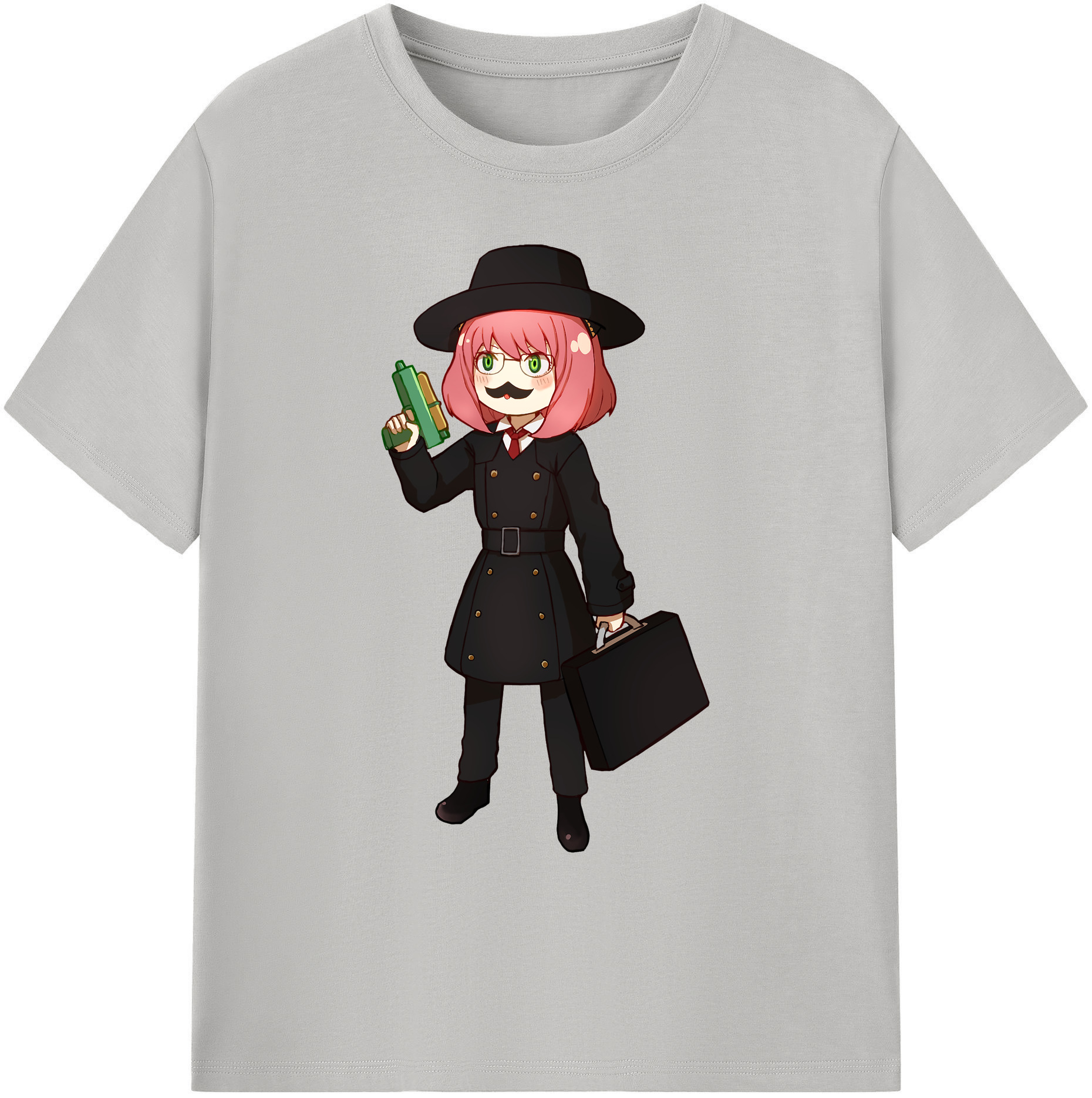 （画像用） SPY×FAMILY间谍家家酒 綿100％ メンズ半袖Tシャツ｜肌触りやわらか＆通気性