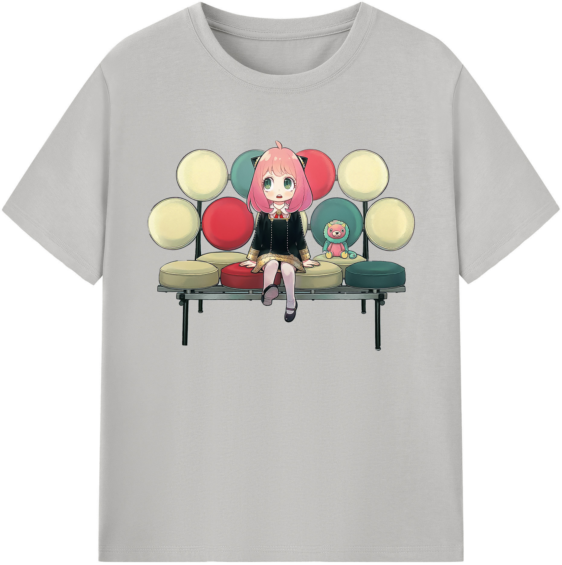 （画像用） SPY×FAMILY间谍家家酒 綿100％ メンズ半袖Tシャツ｜肌触りやわらか＆通気性