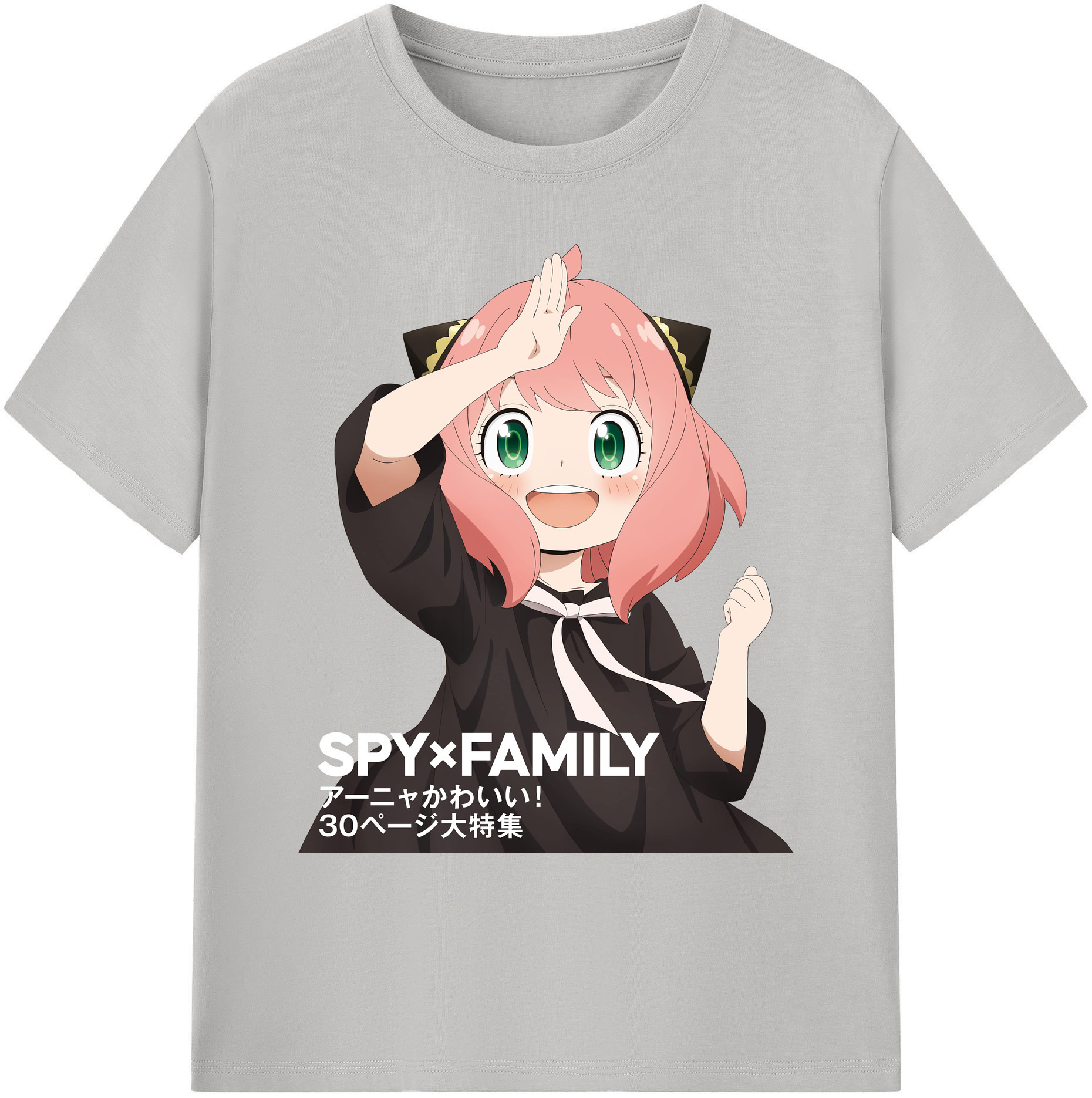 （画像用） SPY×FAMILY间谍家家酒 綿100％ メンズ半袖Tシャツ｜肌触りやわらか＆通気性