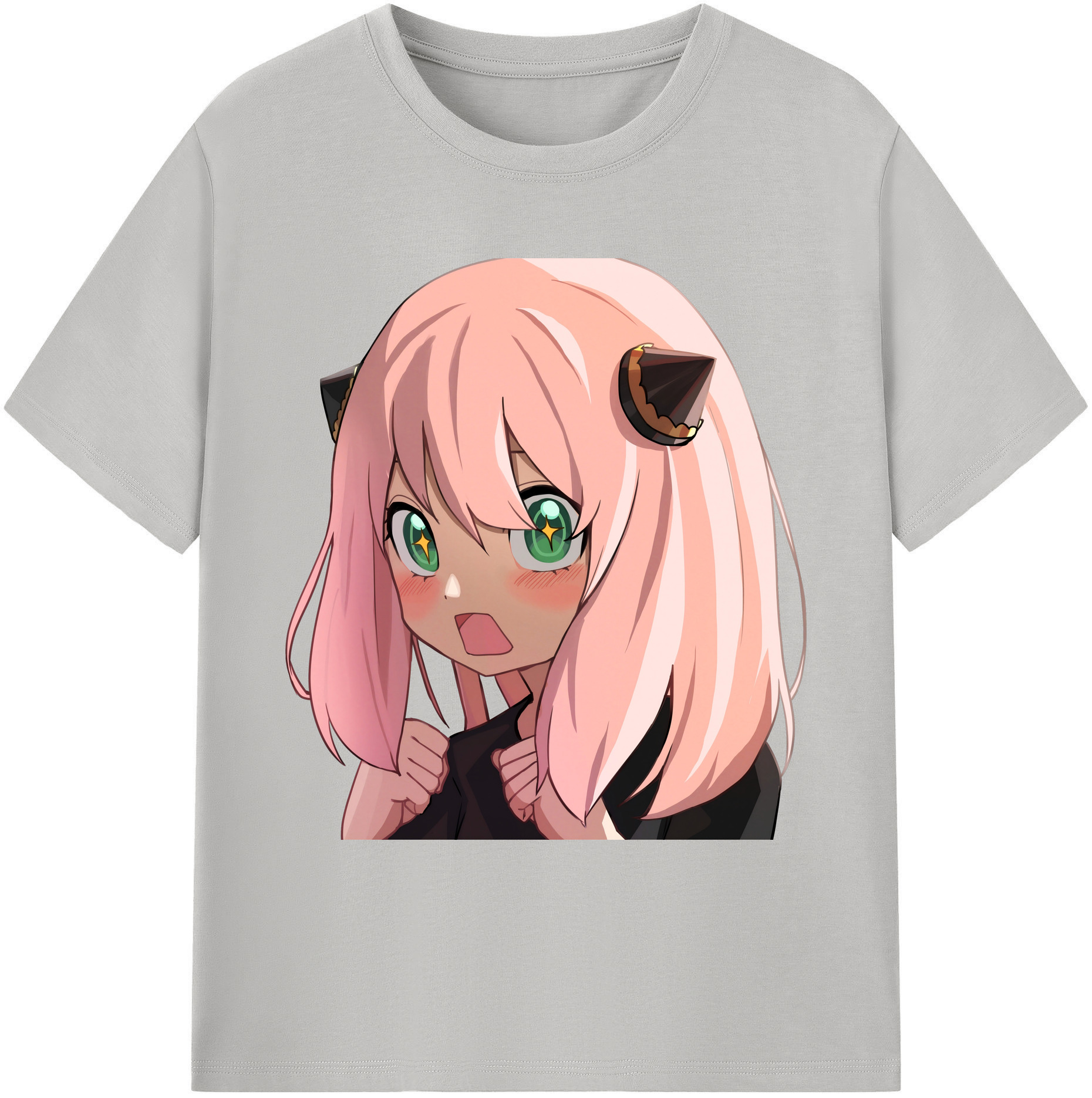 （画像用） SPY×FAMILY间谍家家酒 綿100％ メンズ半袖Tシャツ｜肌触りやわらか＆通気性