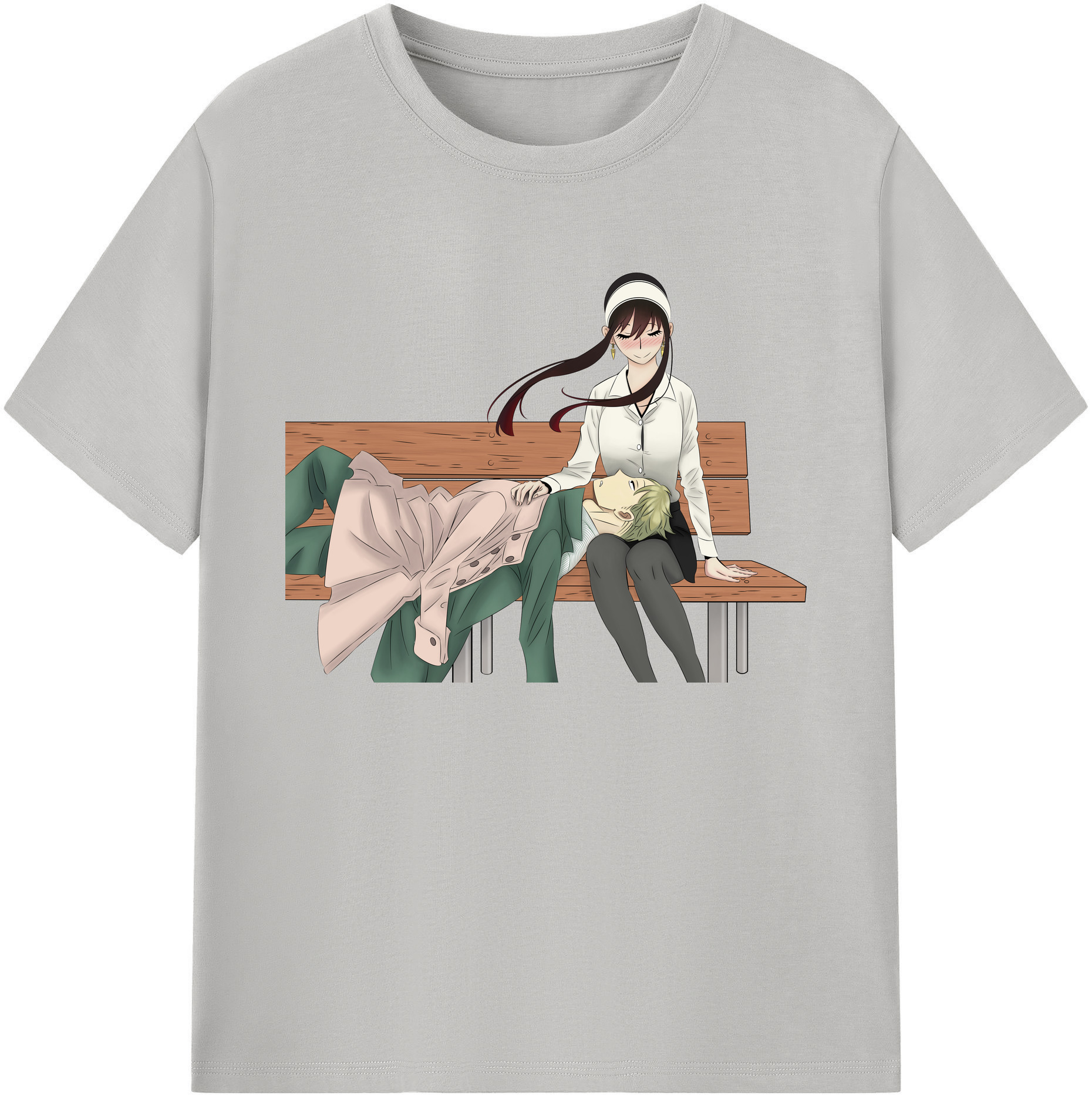 （画像用） SPY×FAMILY间谍家家酒 綿100％ メンズ半袖Tシャツ｜肌触りやわらか＆通気性