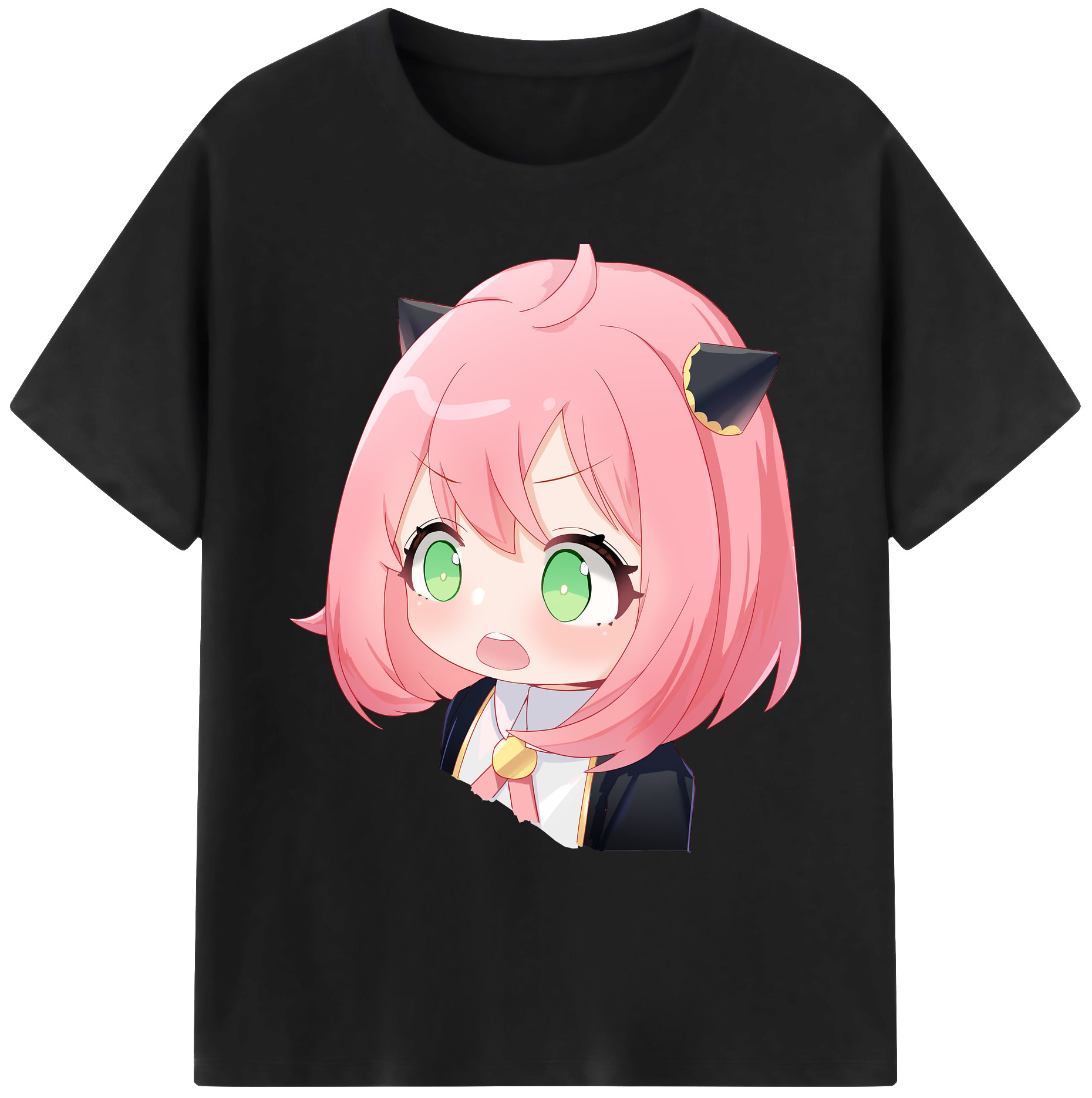 （画像用） SPY×FAMILY间谍家家酒 綿100％ メンズ半袖Tシャツ｜肌触りやわらか＆通気性