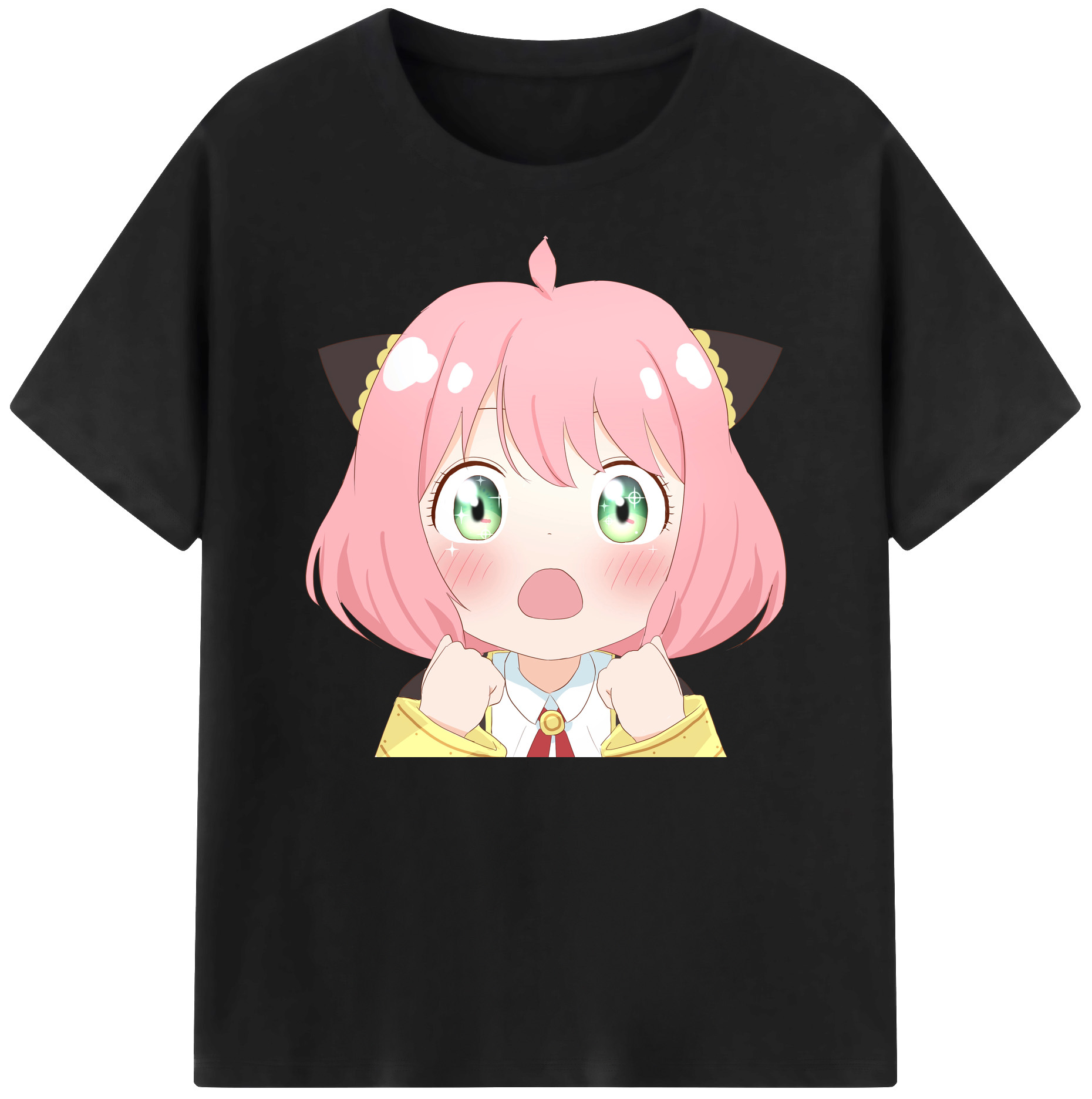 （画像用） SPY×FAMILY间谍家家酒 綿100％ メンズ半袖Tシャツ｜肌触りやわらか＆通気性