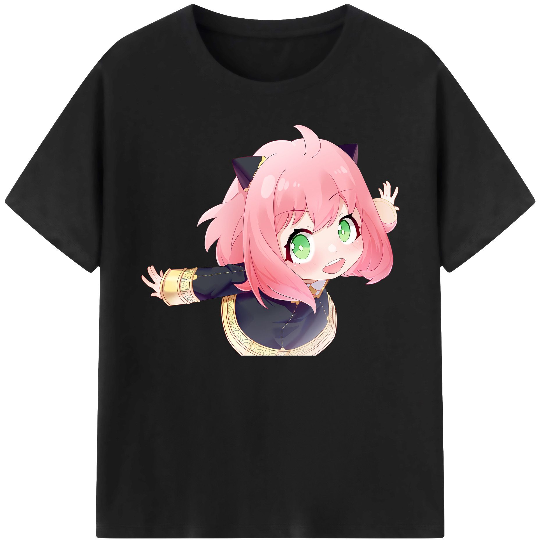 （画像用） SPY×FAMILY间谍家家酒 綿100％ メンズ半袖Tシャツ｜肌触りやわらか＆通気性