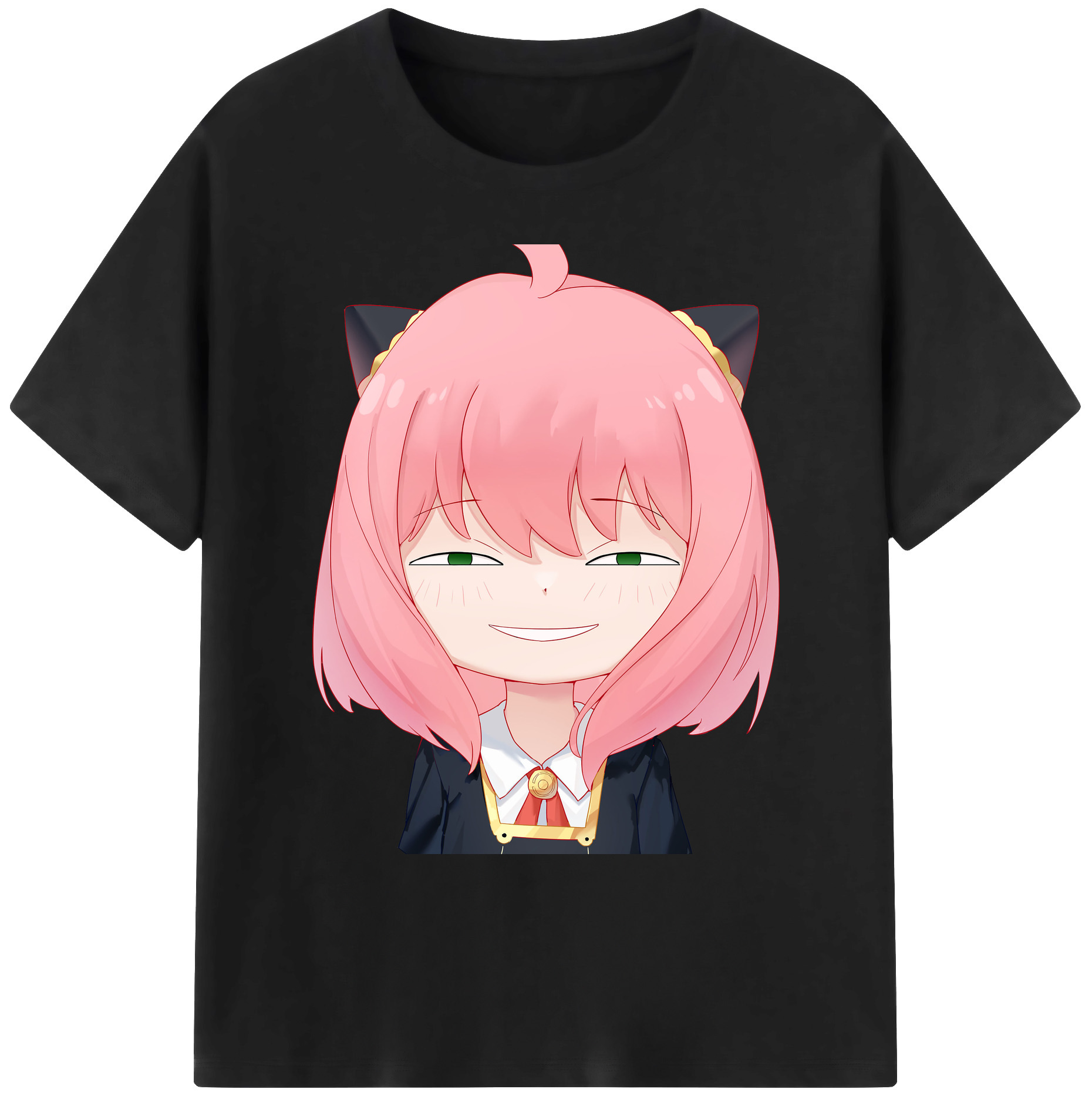 （画像用） SPY×FAMILY间谍家家酒 綿100％ メンズ半袖Tシャツ｜肌触りやわらか＆通気性