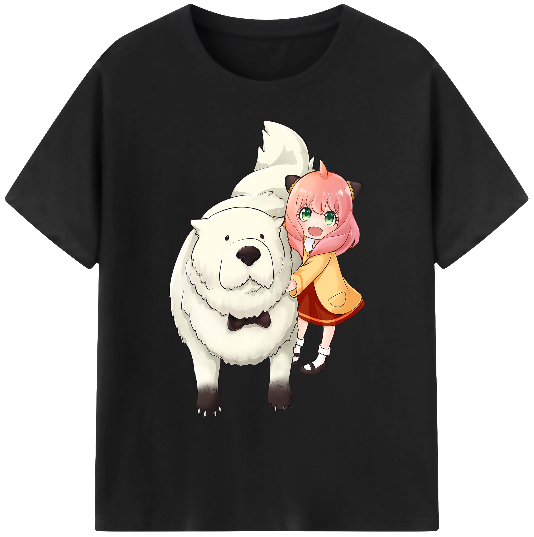 （画像用） SPY×FAMILY间谍家家酒 綿100％ メンズ半袖Tシャツ｜肌触りやわらか＆通気性
