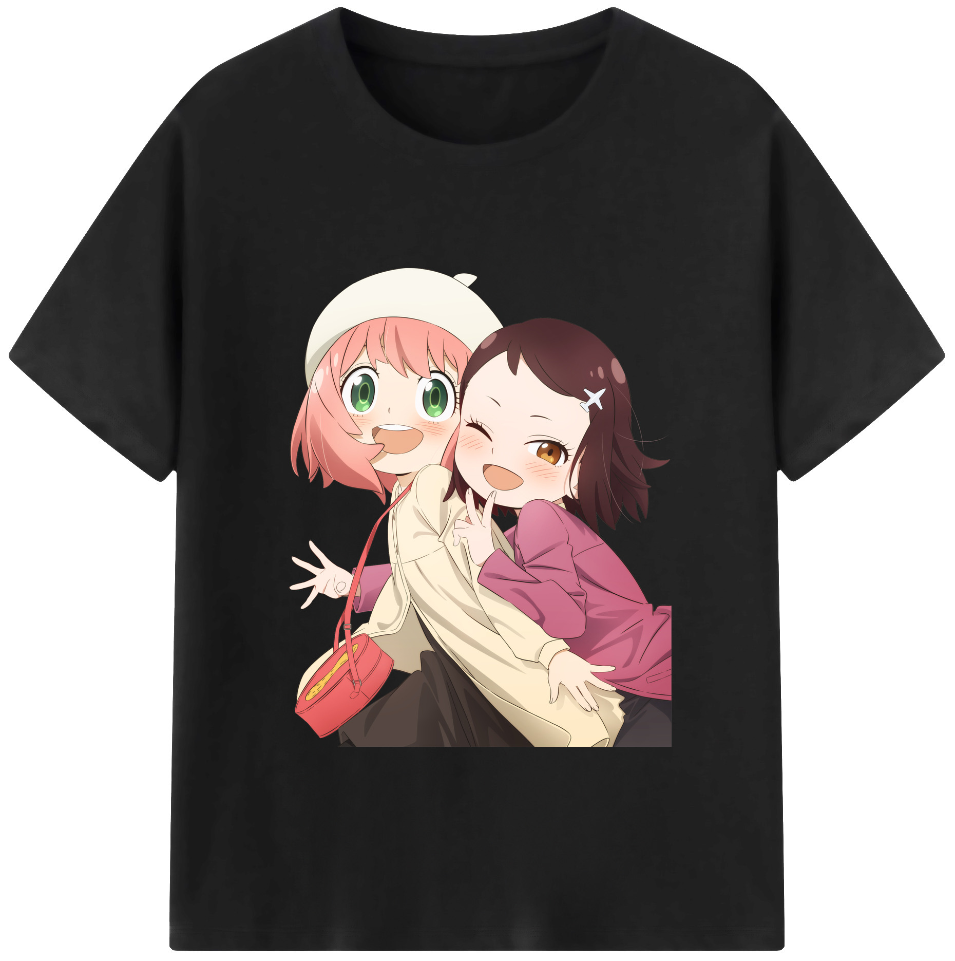 （画像用） SPY×FAMILY间谍家家酒 綿100％ メンズ半袖Tシャツ｜肌触りやわらか＆通気性