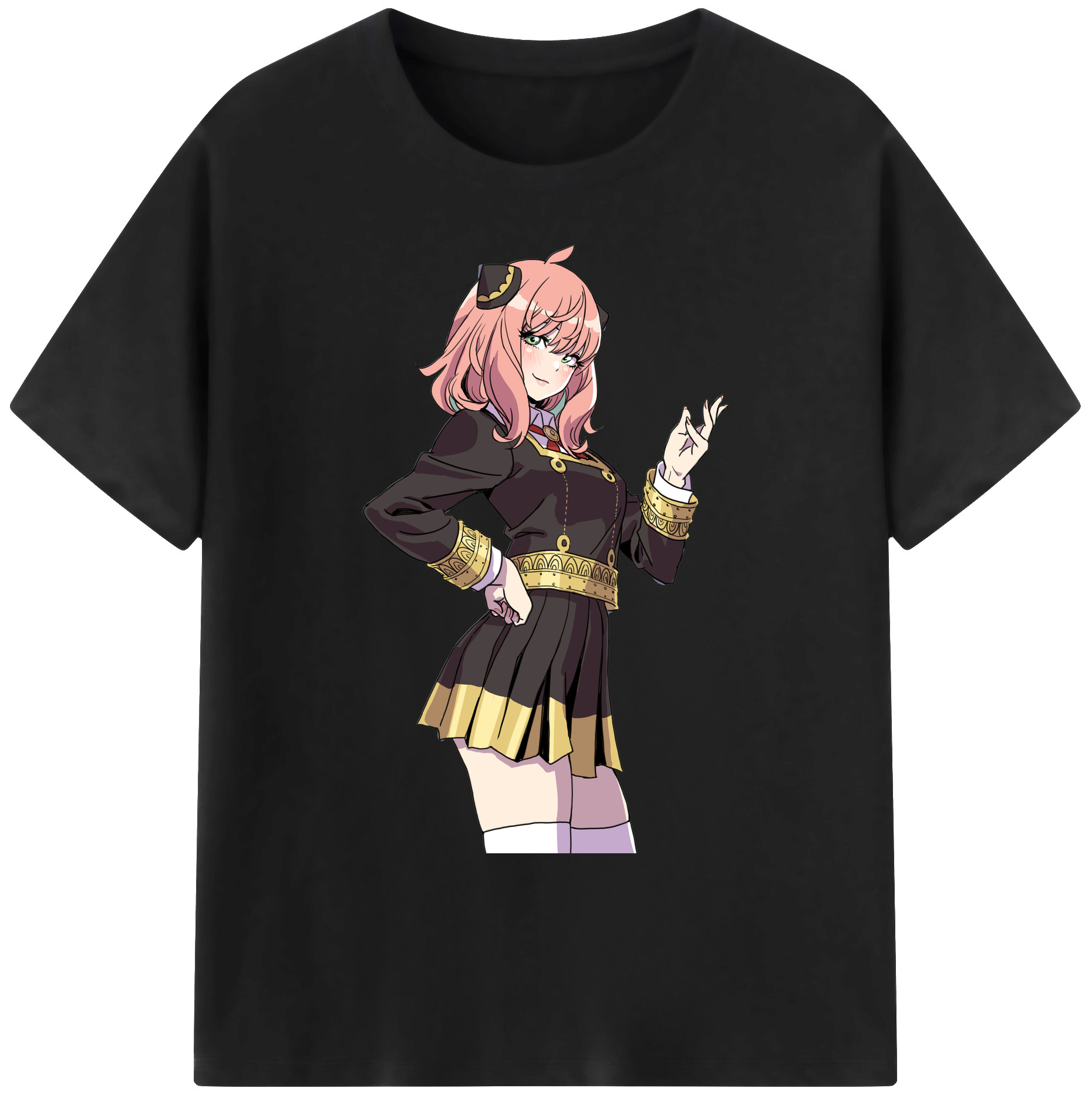 （画像用） SPY×FAMILY间谍家家酒 綿100％ メンズ半袖Tシャツ｜肌触りやわらか＆通気性