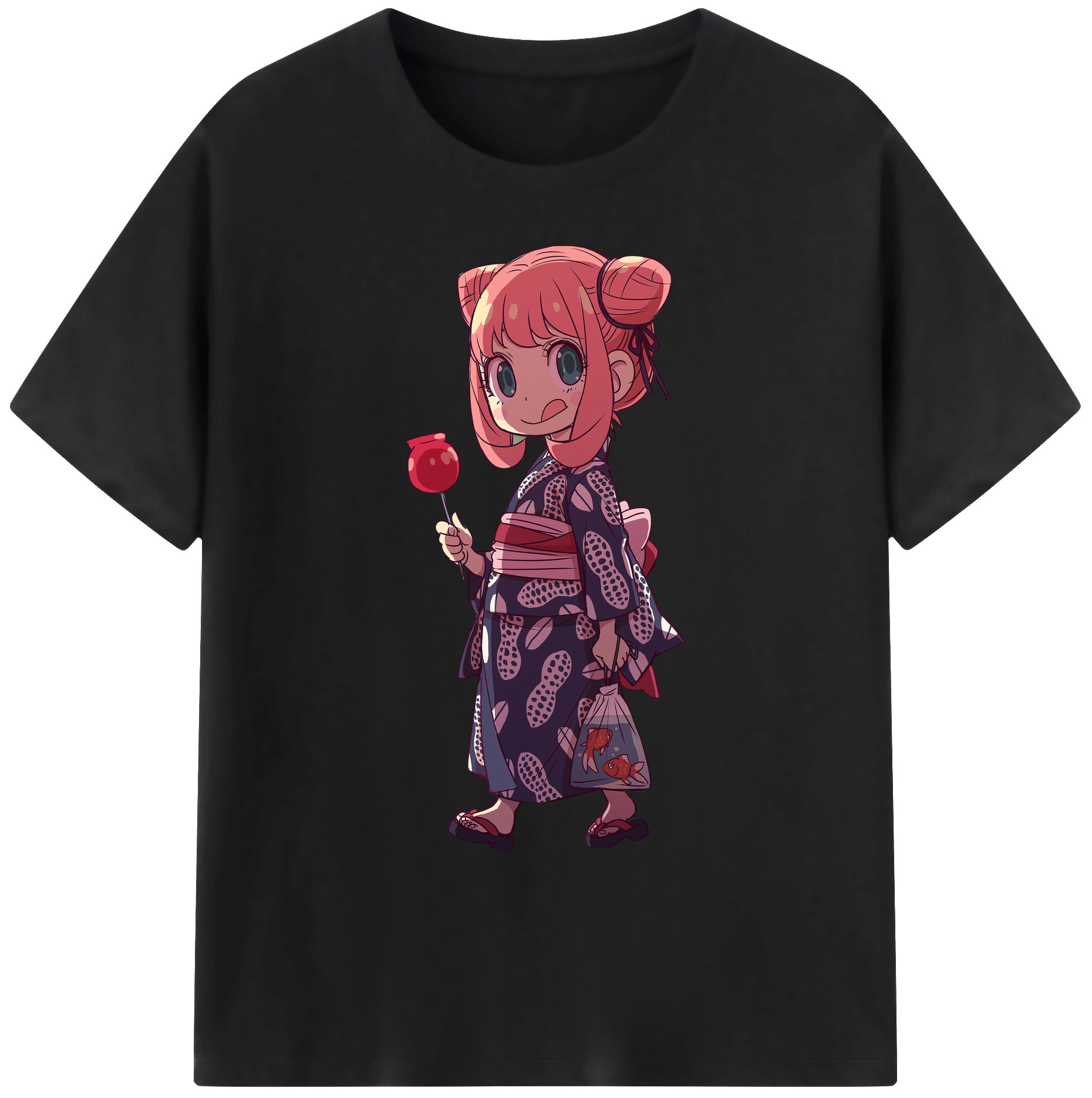 （画像用） SPY×FAMILY间谍家家酒 綿100％ メンズ半袖Tシャツ｜肌触りやわらか＆通気性