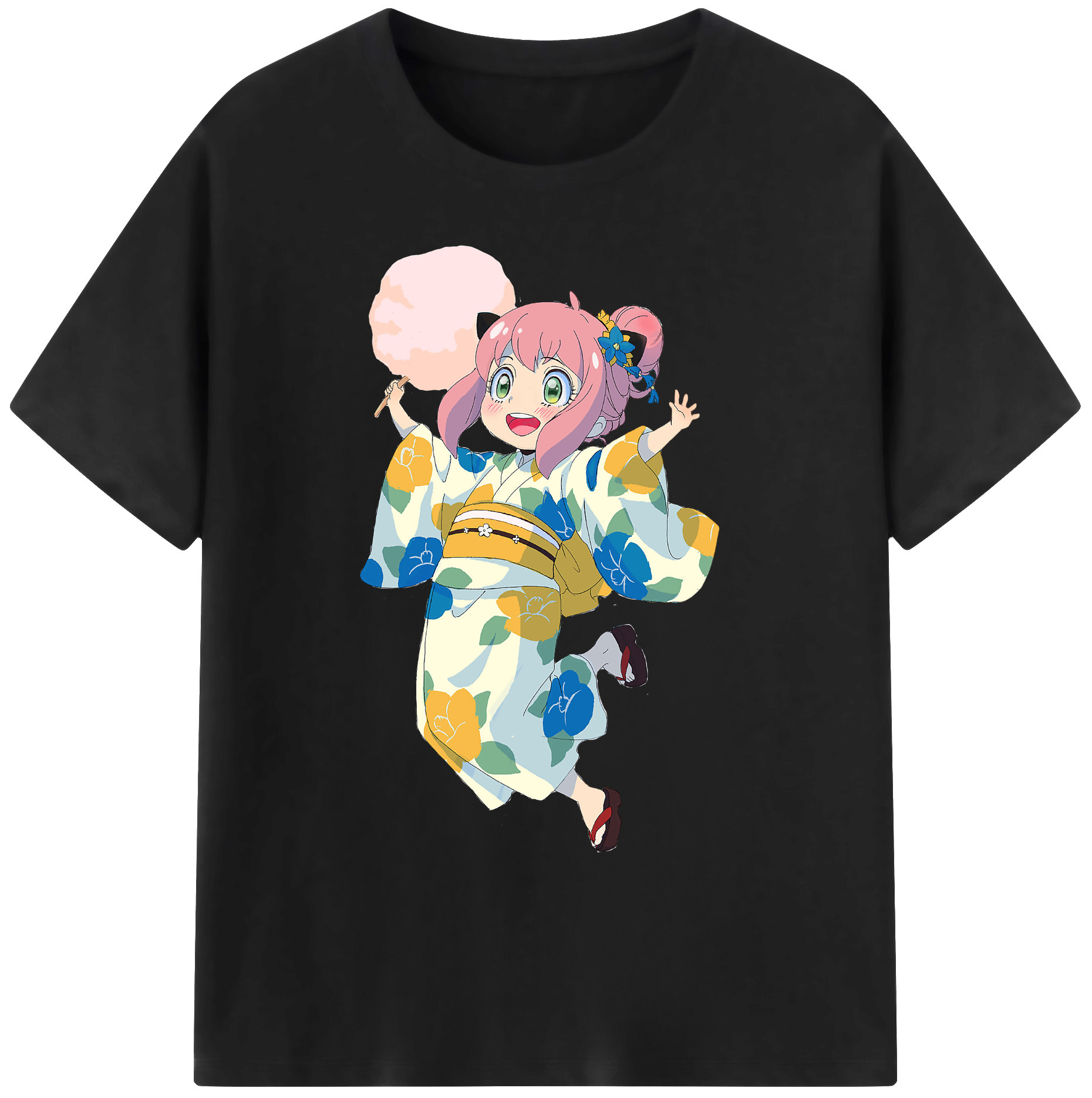 （画像用） SPY×FAMILY间谍家家酒 綿100％ メンズ半袖Tシャツ｜肌触りやわらか＆通気性
