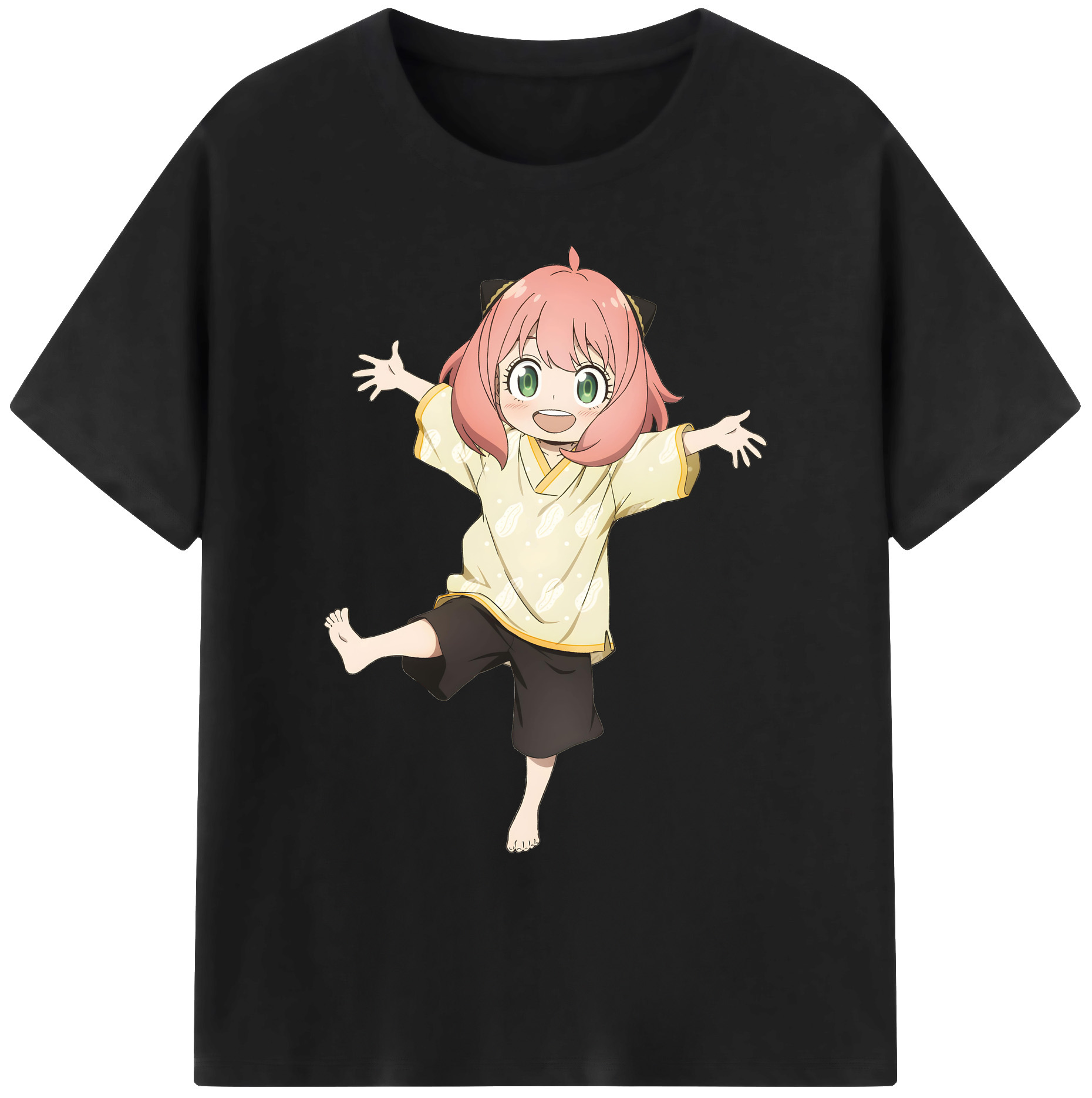 （画像用） SPY×FAMILY间谍家家酒 綿100％ メンズ半袖Tシャツ｜肌触りやわらか＆通気性