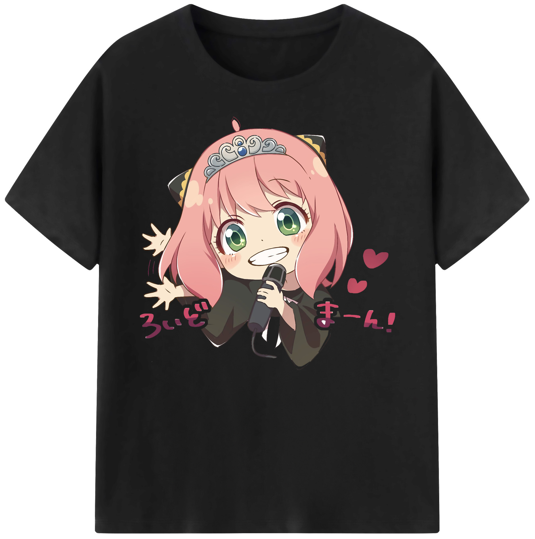 （画像用） SPY×FAMILY间谍家家酒 綿100％ メンズ半袖Tシャツ｜肌触りやわらか＆通気性