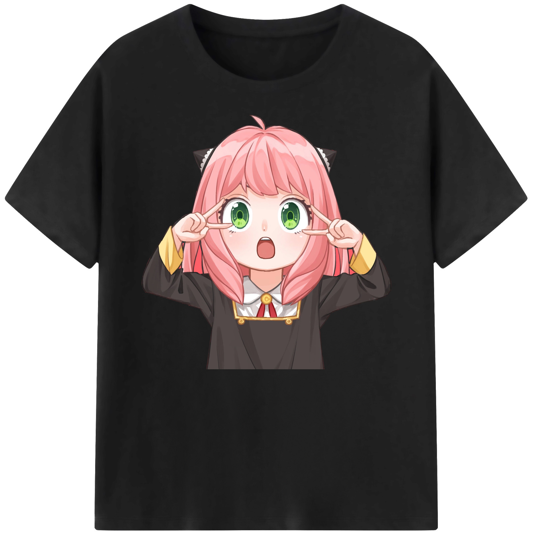 （画像用） SPY×FAMILY间谍家家酒 綿100％ メンズ半袖Tシャツ｜肌触りやわらか＆通気性
