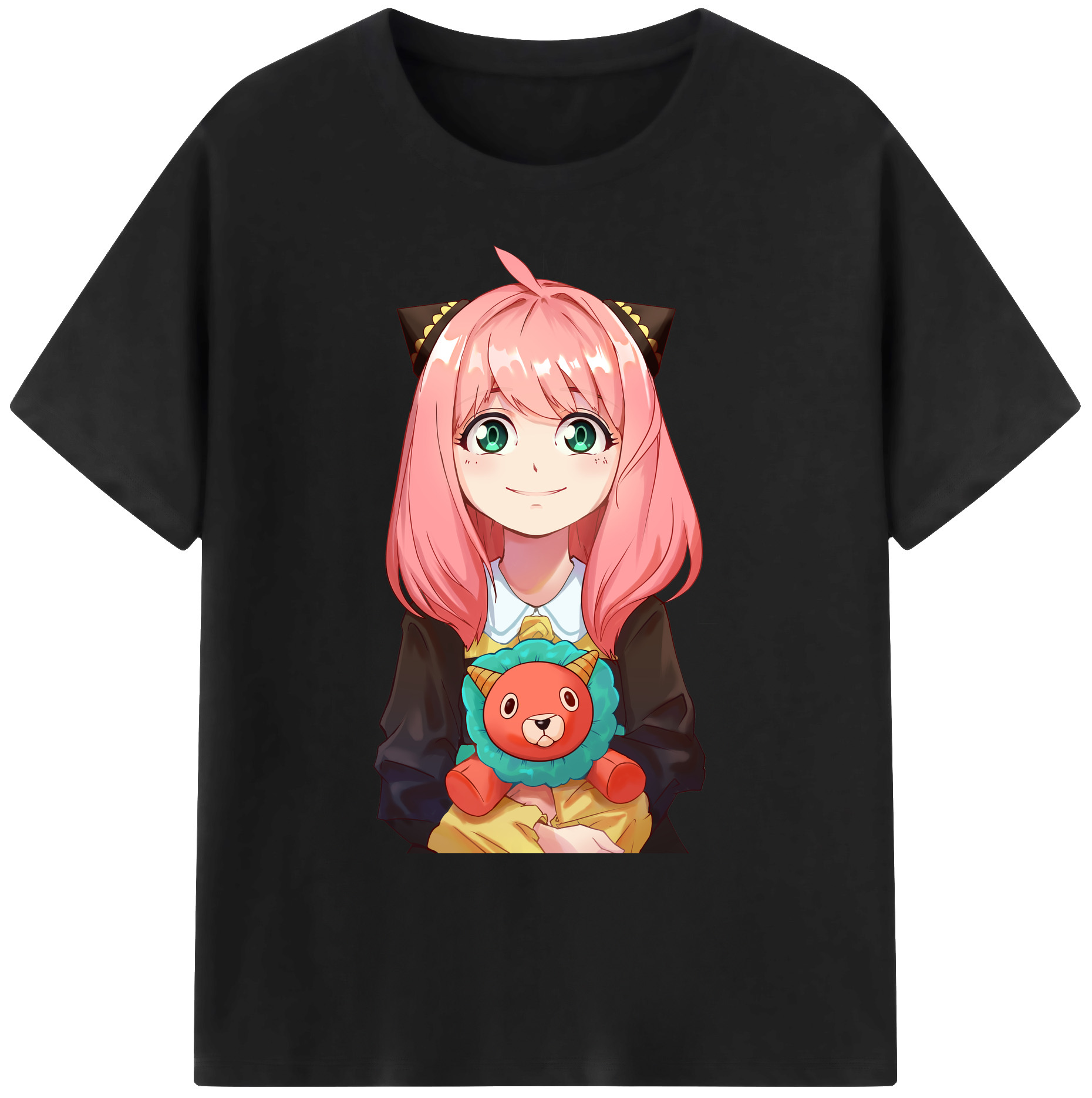 （画像用） SPY×FAMILY间谍家家酒 綿100％ メンズ半袖Tシャツ｜肌触りやわらか＆通気性