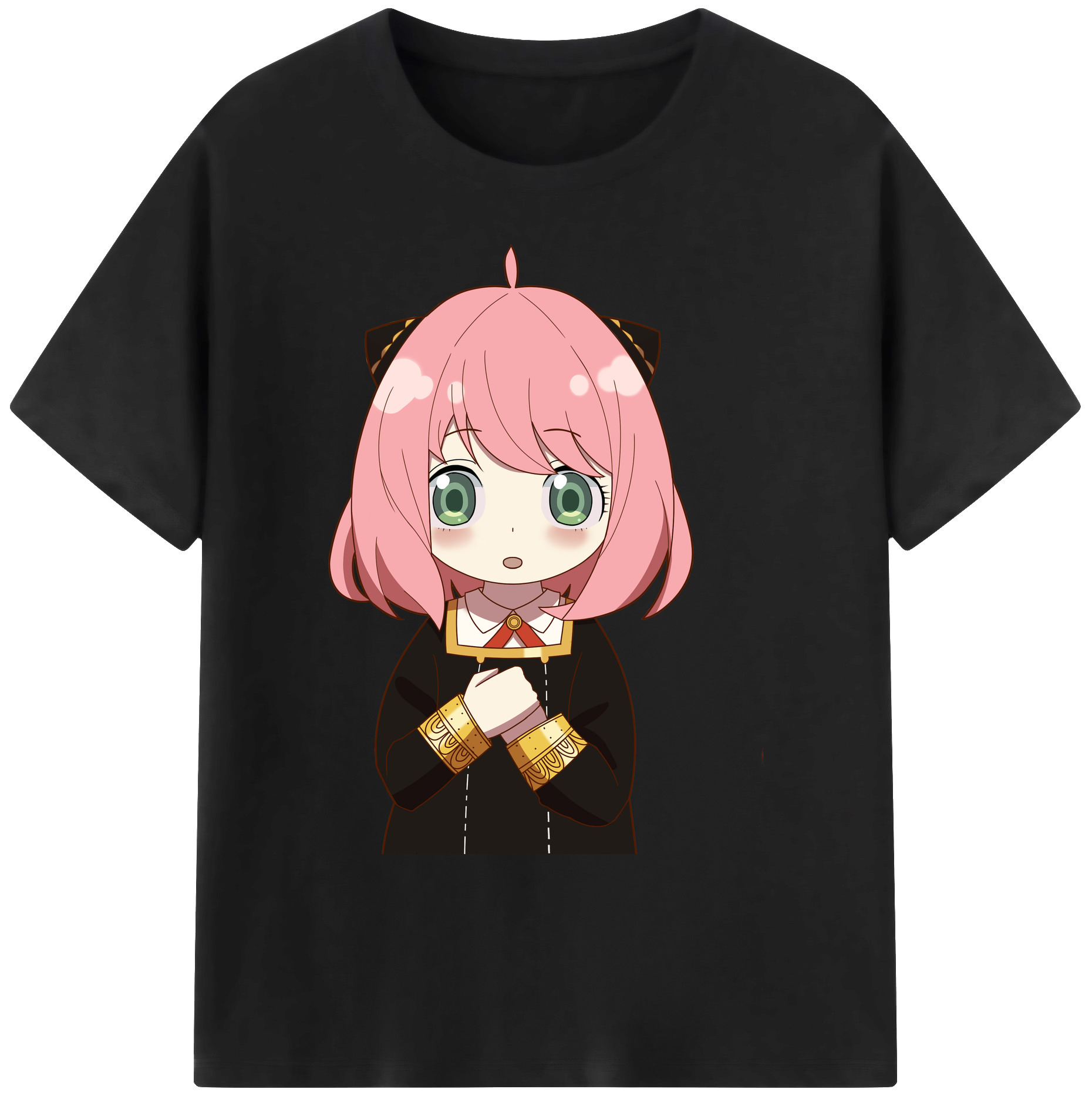 （画像用） SPY×FAMILY间谍家家酒 綿100％ メンズ半袖Tシャツ｜肌触りやわらか＆通気性