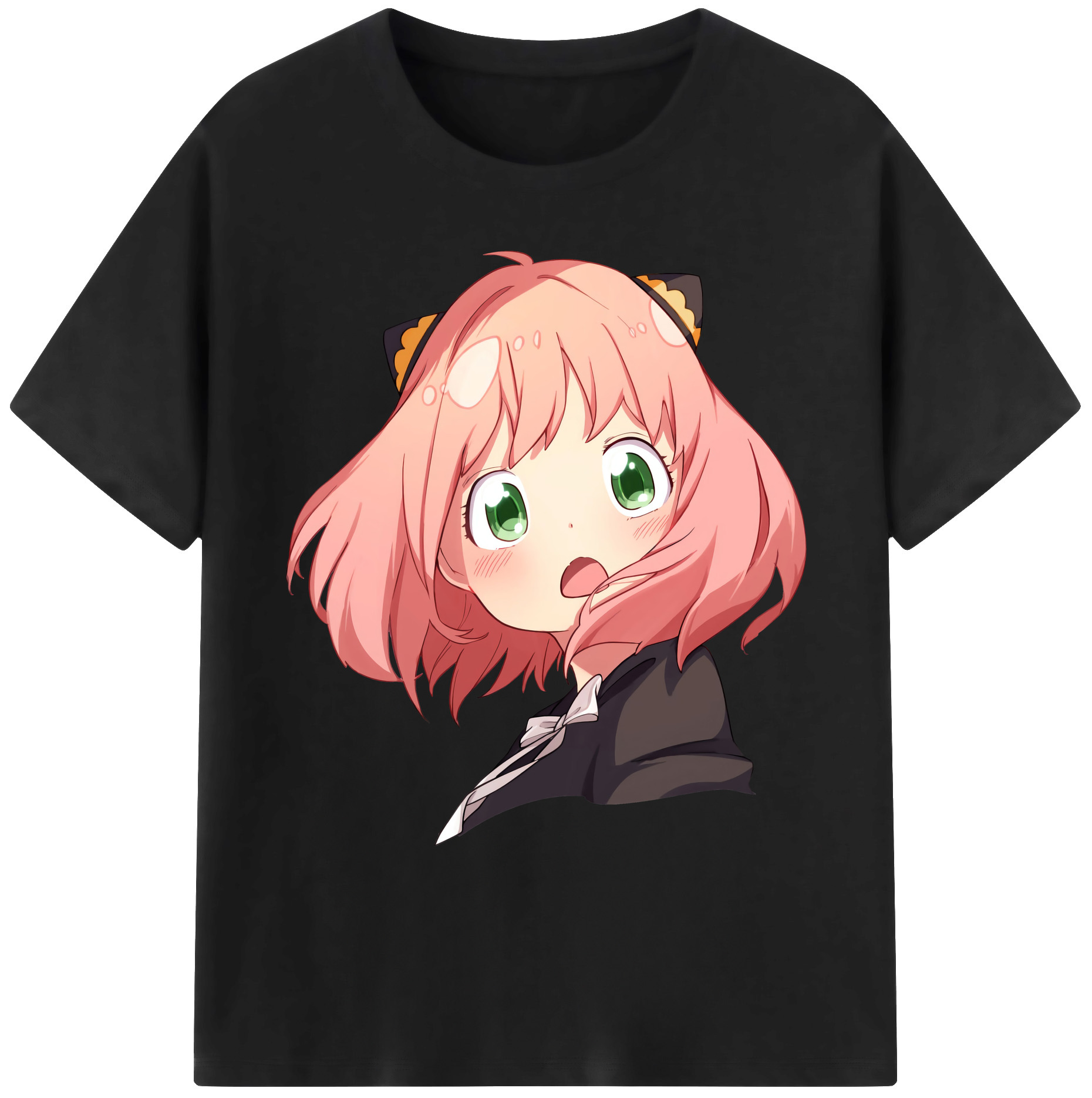 （画像用） SPY×FAMILY间谍家家酒 綿100％ メンズ半袖Tシャツ｜肌触りやわらか＆通気性