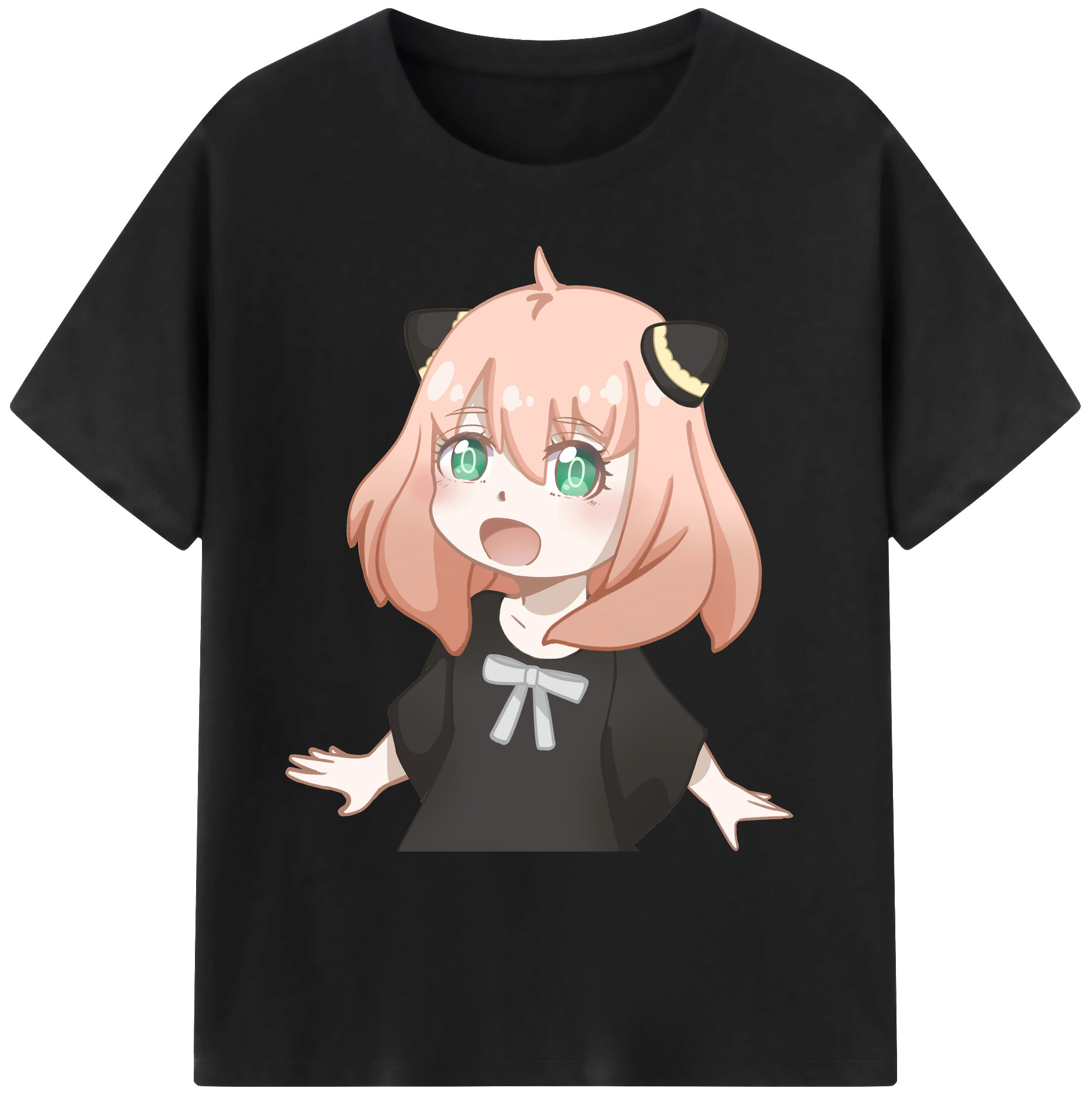 （画像用） SPY×FAMILY间谍家家酒 綿100％ メンズ半袖Tシャツ｜肌触りやわらか＆通気性