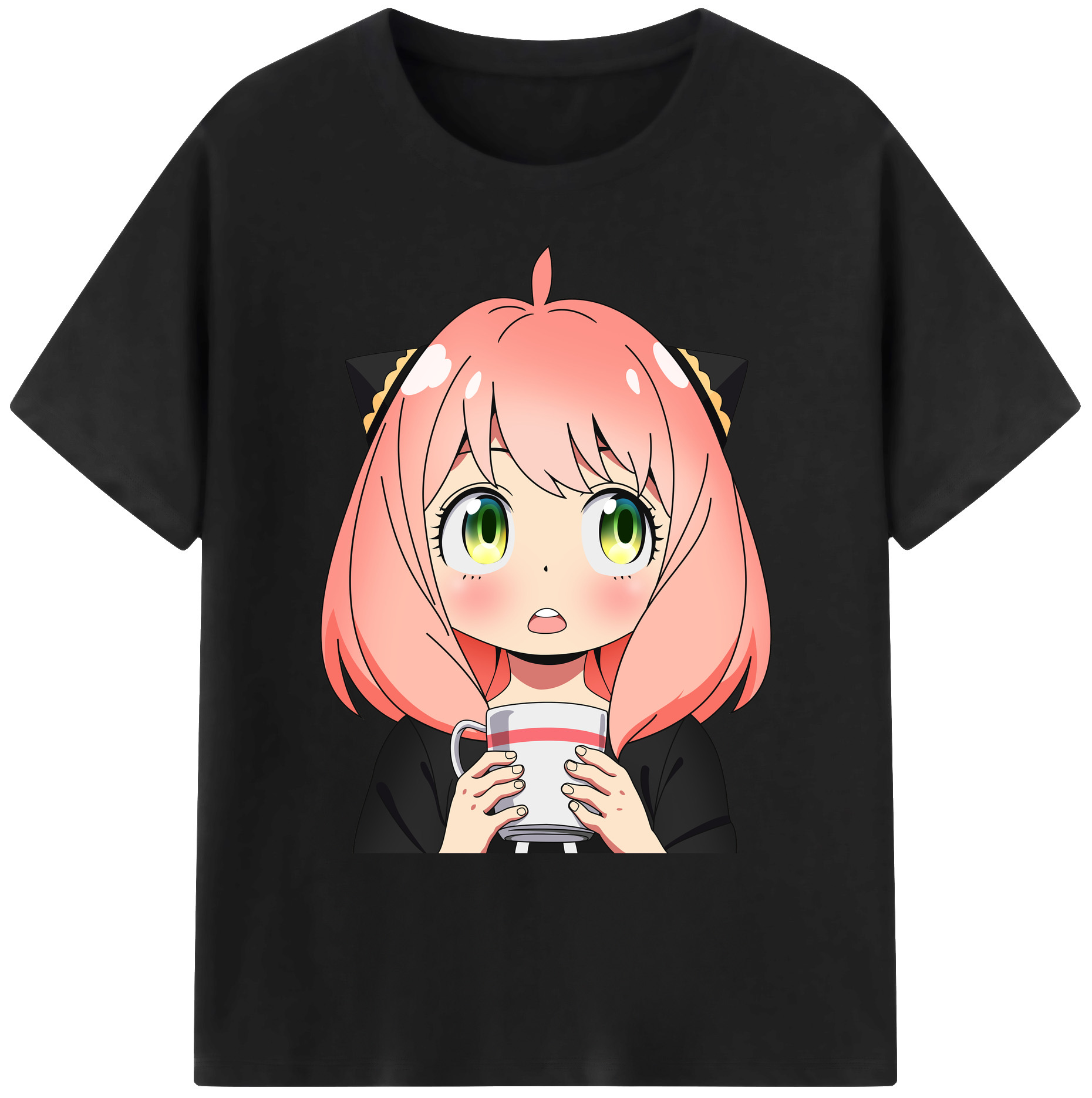 （画像用） SPY×FAMILY间谍家家酒 綿100％ メンズ半袖Tシャツ｜肌触りやわらか＆通気性