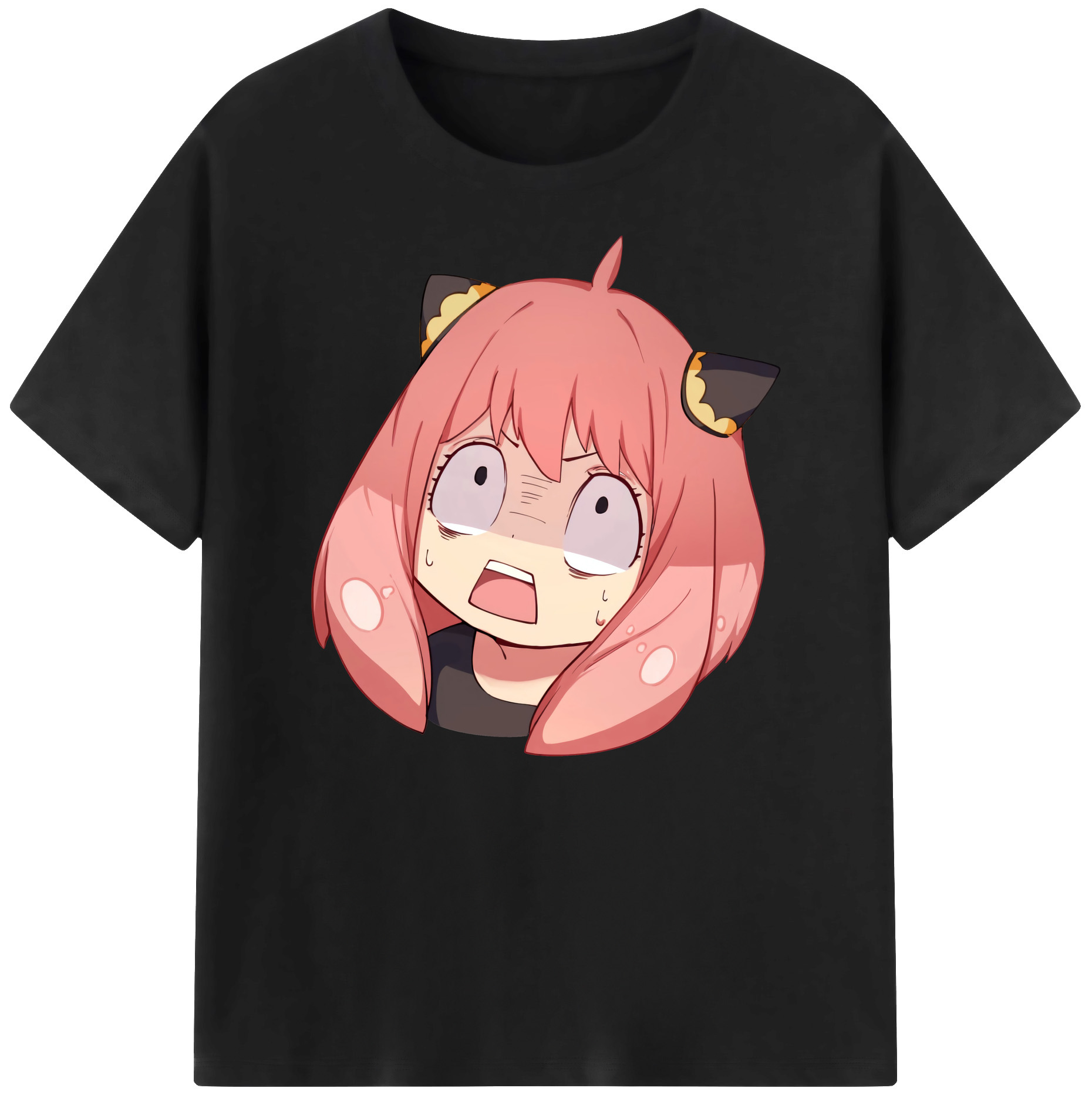 （画像用） SPY×FAMILY间谍家家酒 綿100％ メンズ半袖Tシャツ｜肌触りやわらか＆通気性