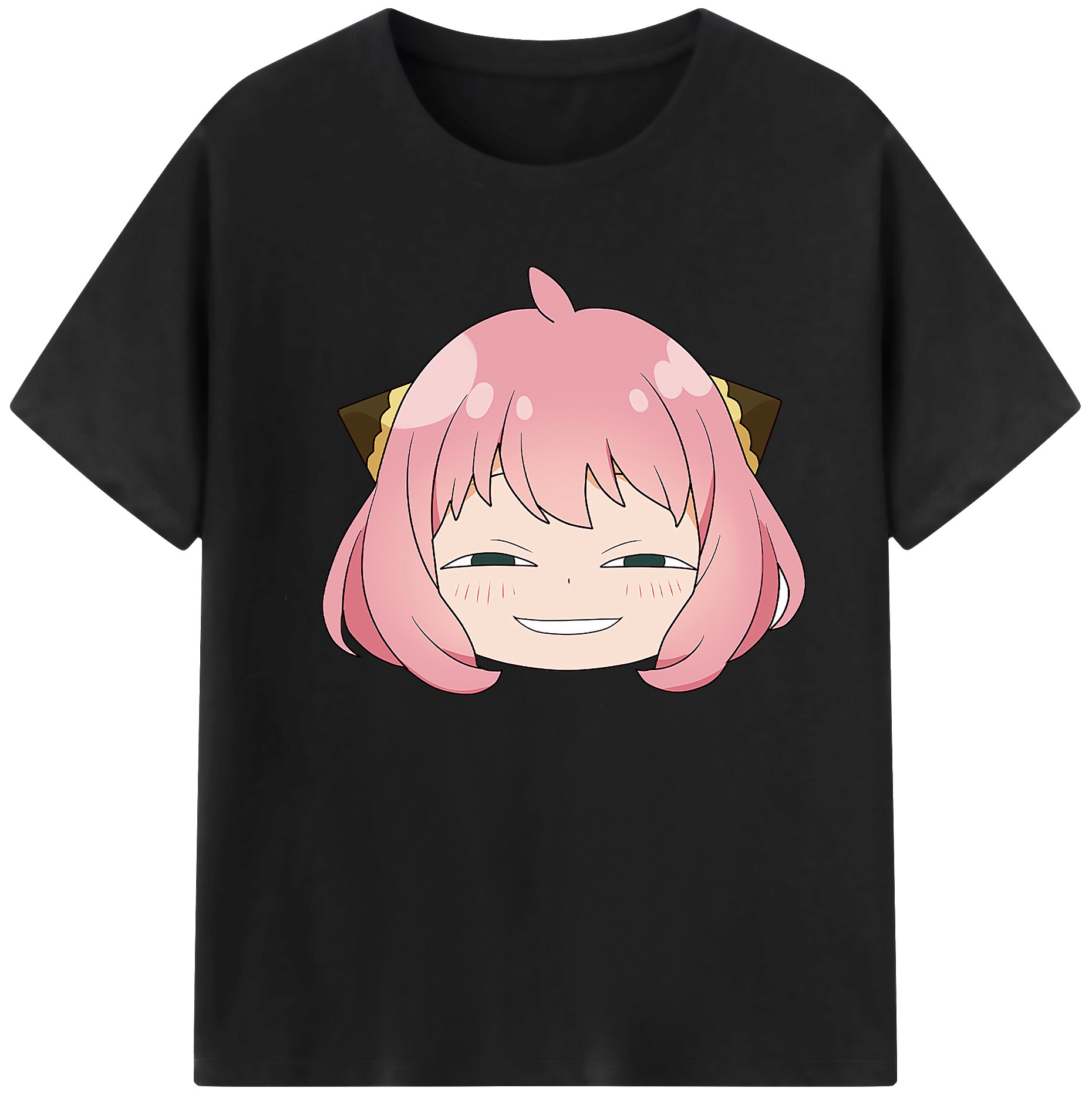（画像用） SPY×FAMILY间谍家家酒 綿100％ メンズ半袖Tシャツ｜肌触りやわらか＆通気性