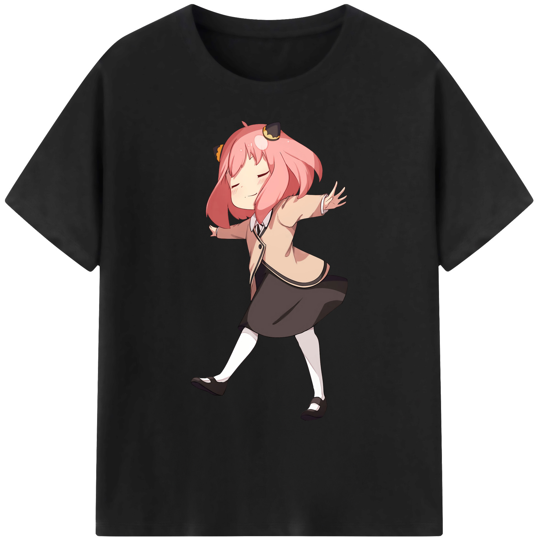 （画像用） SPY×FAMILY间谍家家酒 綿100％ メンズ半袖Tシャツ｜肌触りやわらか＆通気性