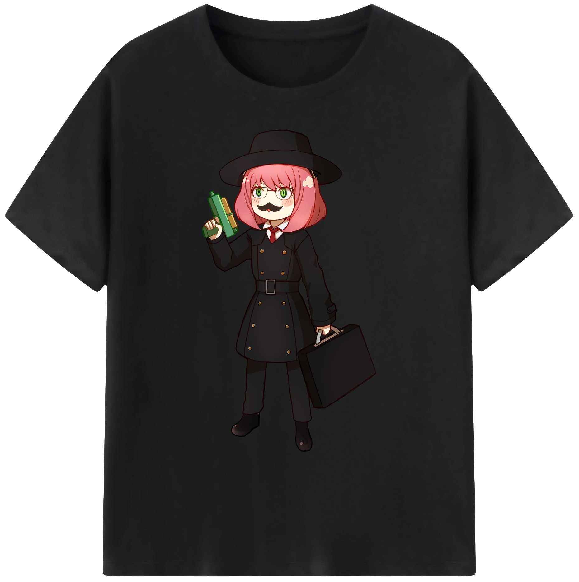 （画像用） SPY×FAMILY间谍家家酒 綿100％ メンズ半袖Tシャツ｜肌触りやわらか＆通気性