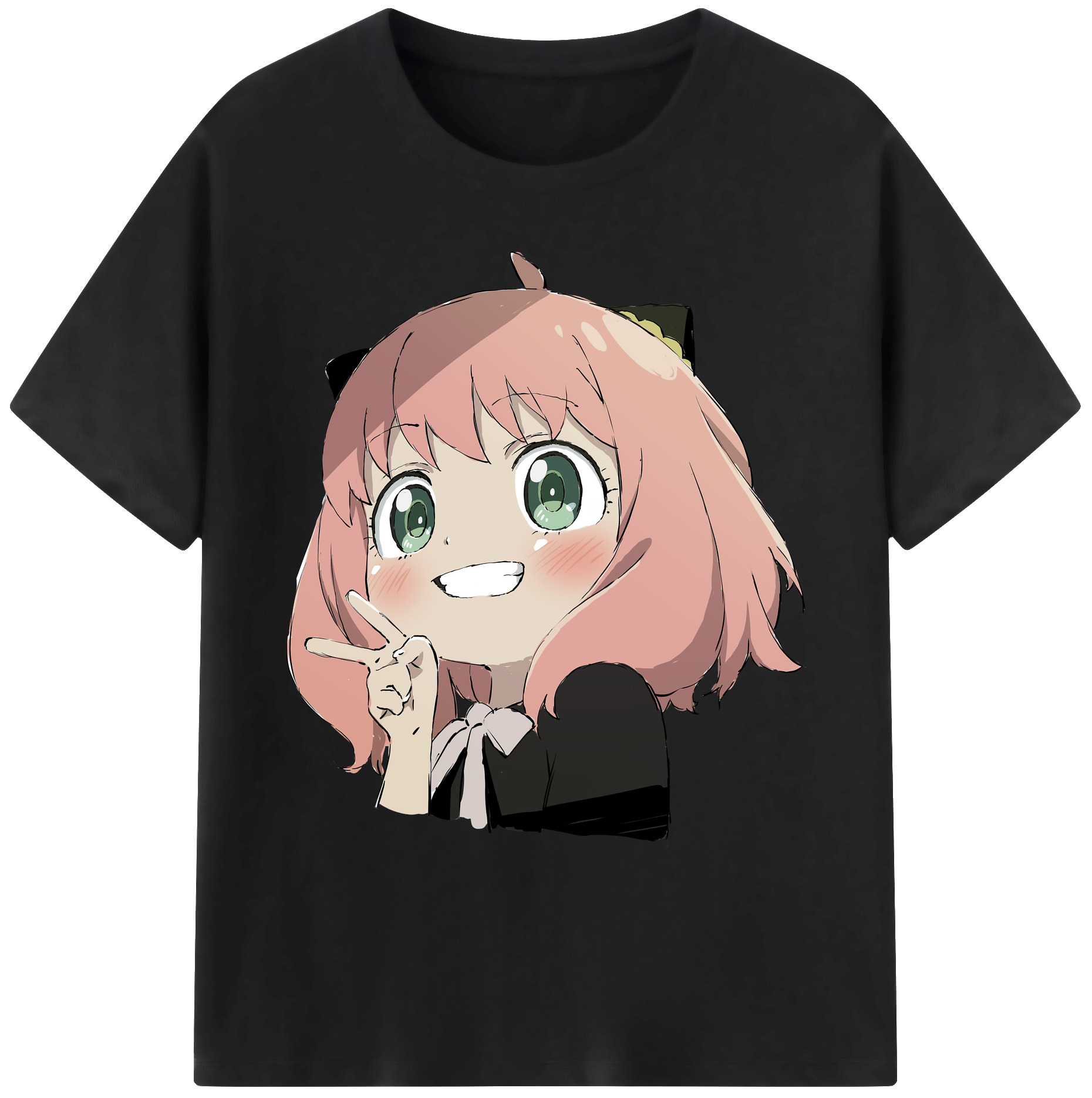 （画像用） SPY×FAMILY间谍家家酒 綿100％ メンズ半袖Tシャツ｜肌触りやわらか＆通気性