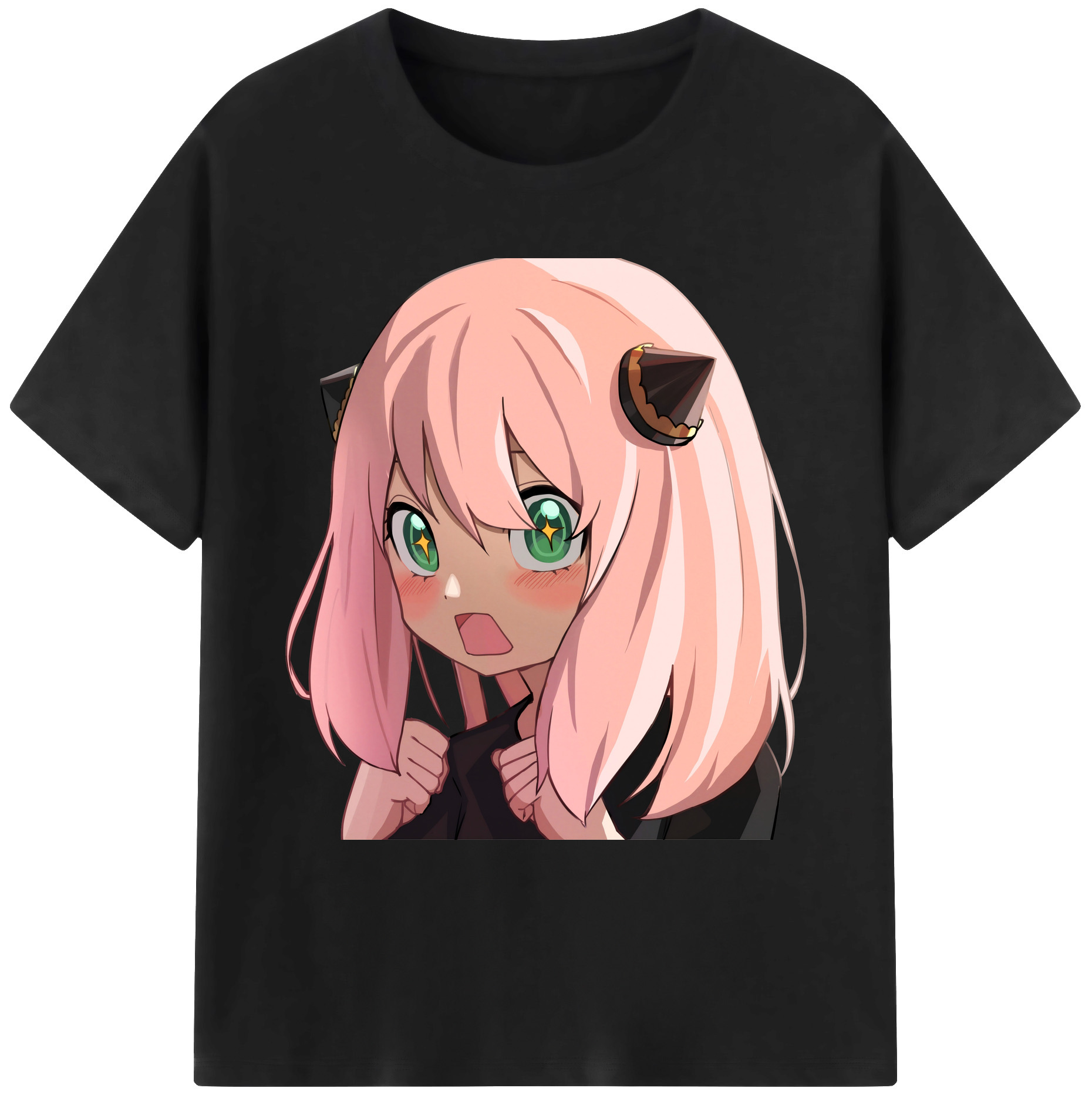 （画像用） SPY×FAMILY间谍家家酒 綿100％ メンズ半袖Tシャツ｜肌触りやわらか＆通気性