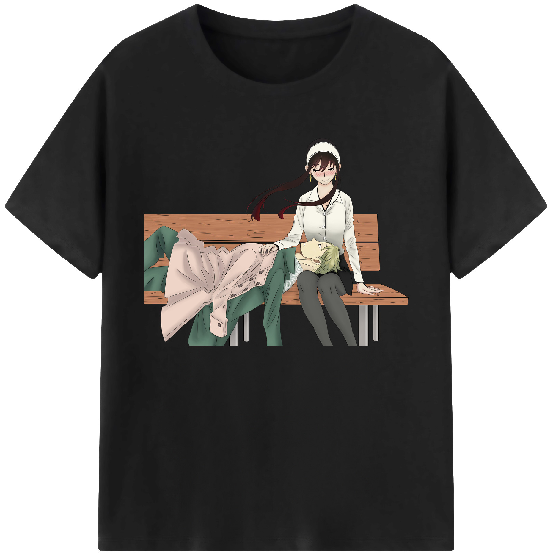 （画像用） SPY×FAMILY间谍家家酒 綿100％ メンズ半袖Tシャツ｜肌触りやわらか＆通気性