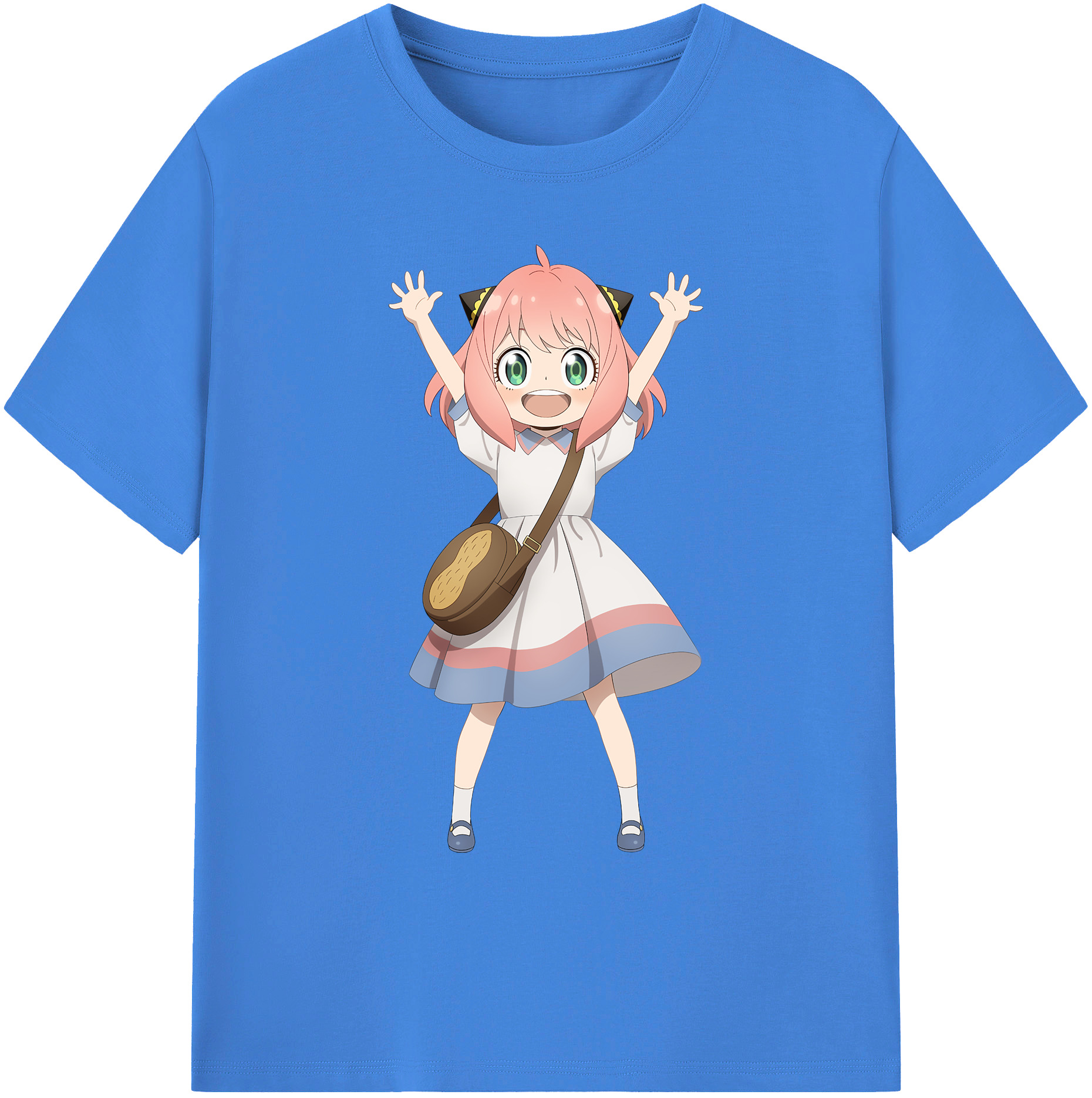 （画像用） SPY×FAMILY间谍家家酒 綿100％ メンズ半袖Tシャツ｜肌触りやわらか＆通気性