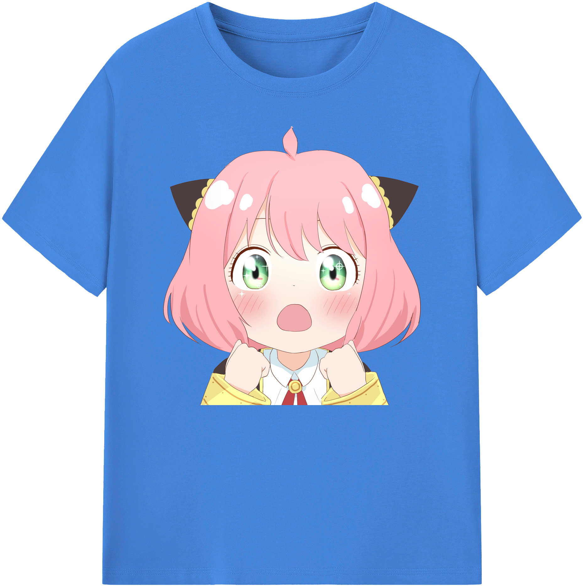 （画像用） SPY×FAMILY间谍家家酒 綿100％ メンズ半袖Tシャツ｜肌触りやわらか＆通気性