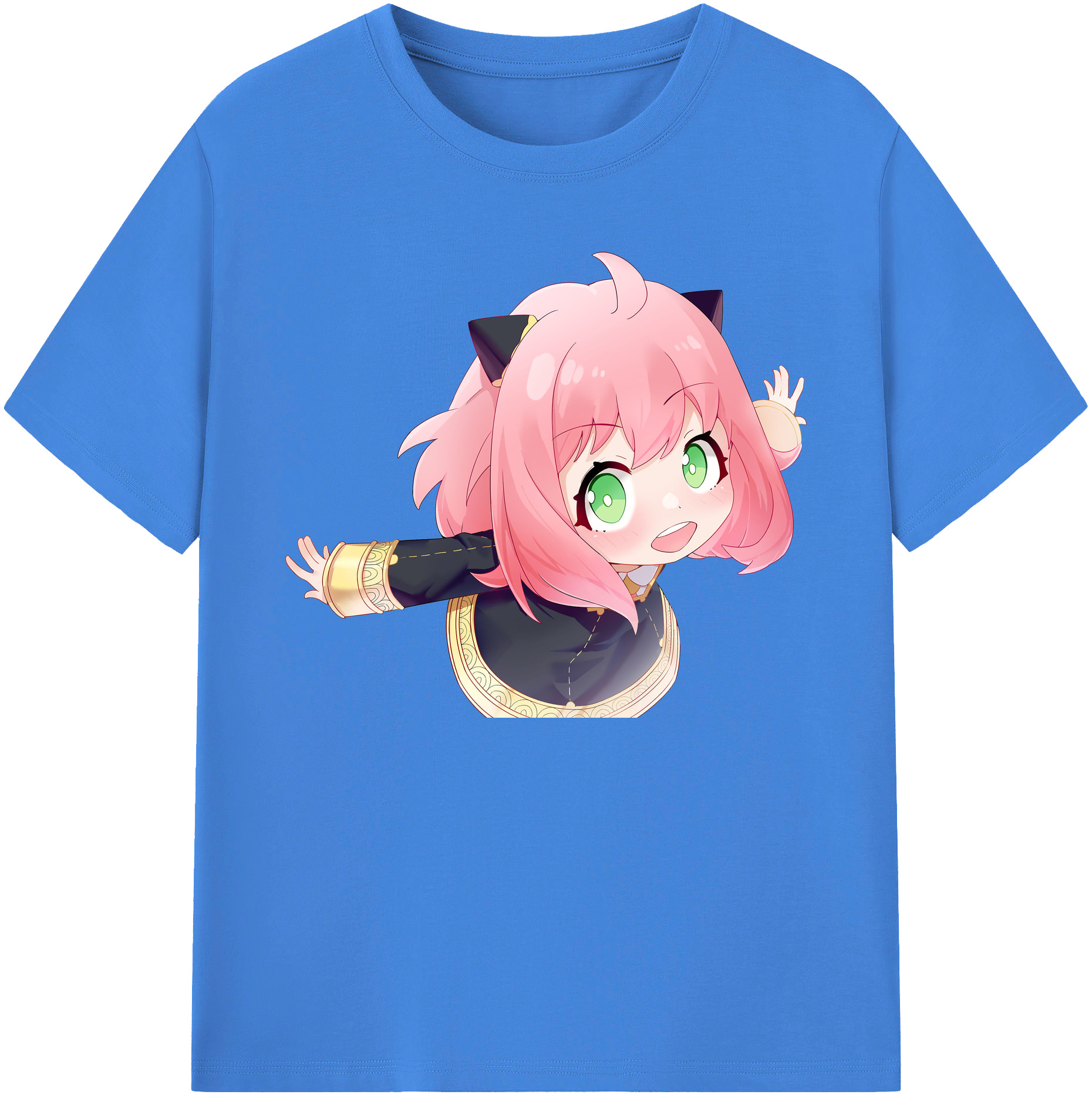 （画像用） SPY×FAMILY间谍家家酒 綿100％ メンズ半袖Tシャツ｜肌触りやわらか＆通気性