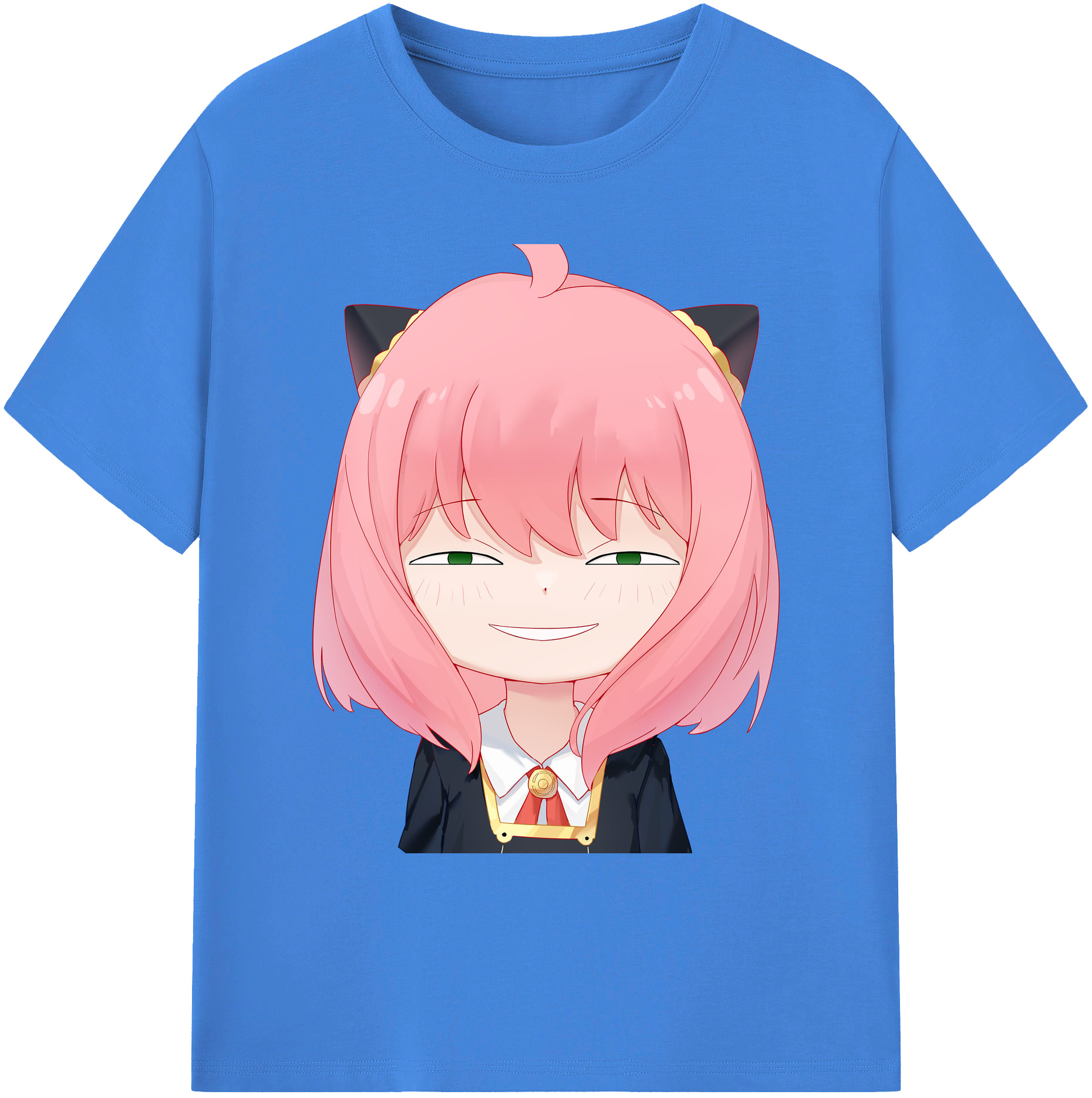 （画像用） SPY×FAMILY间谍家家酒 綿100％ メンズ半袖Tシャツ｜肌触りやわらか＆通気性