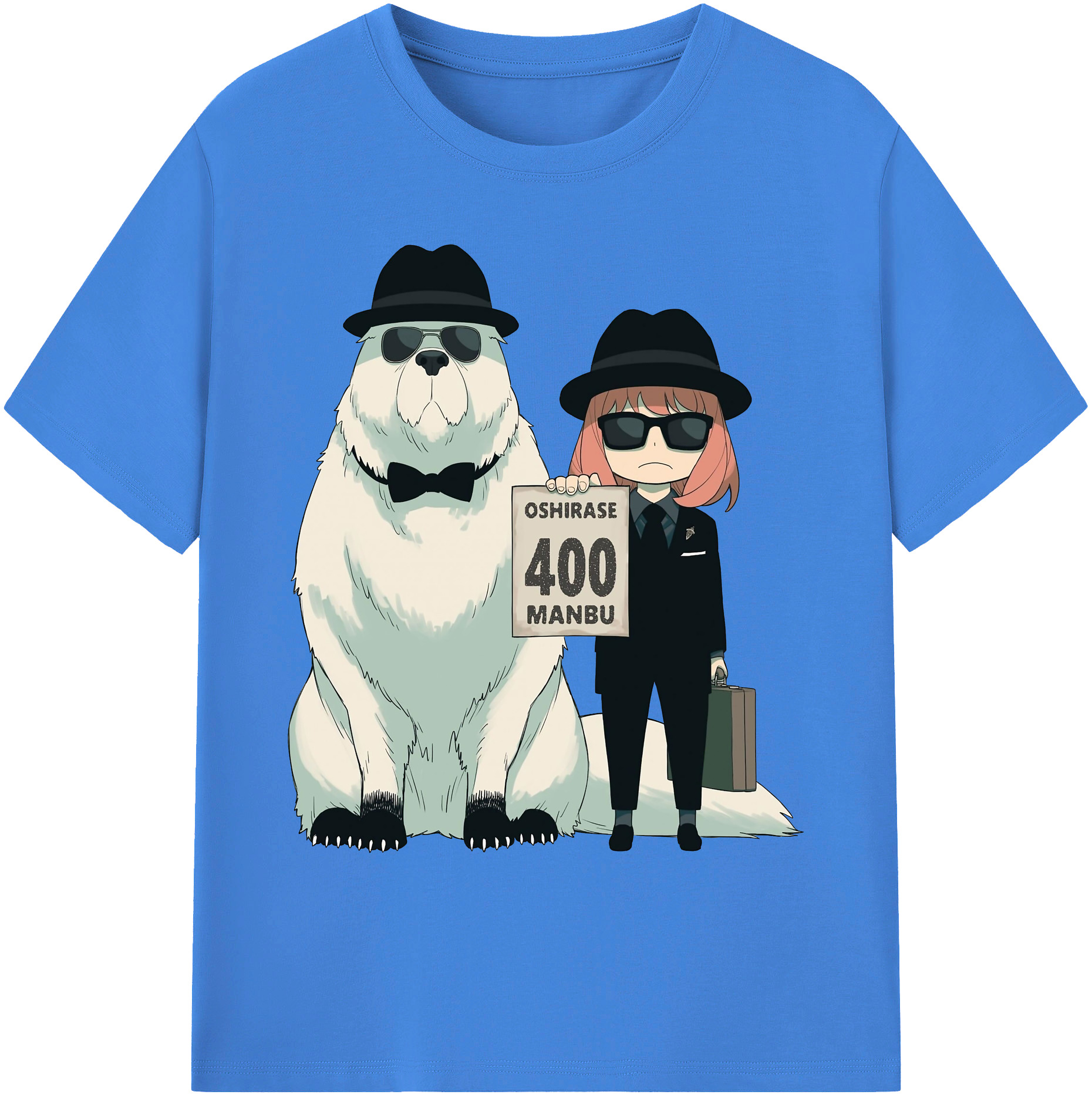（画像用） SPY×FAMILY间谍家家酒 綿100％ メンズ半袖Tシャツ｜肌触りやわらか＆通気性