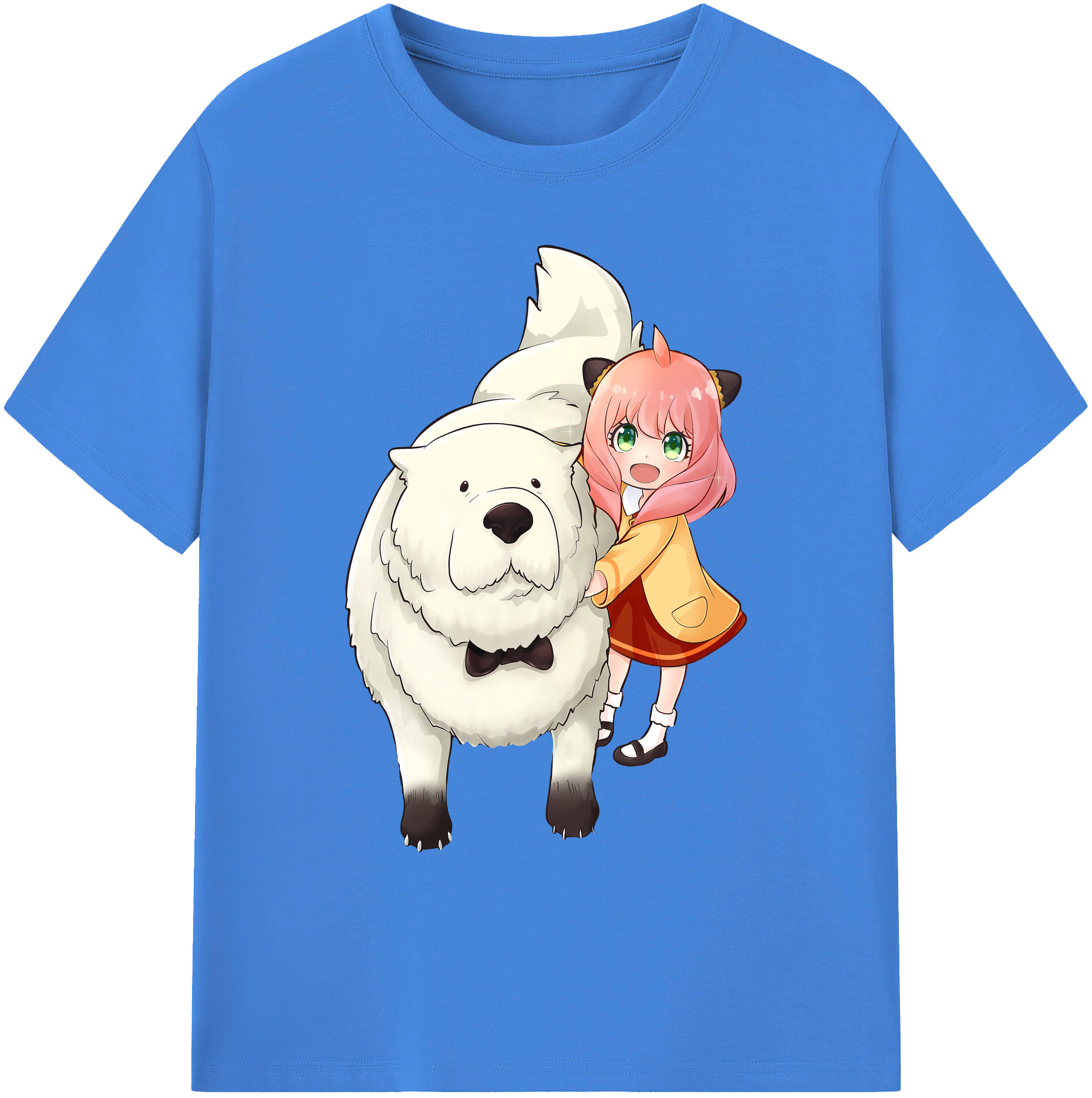 （画像用） SPY×FAMILY间谍家家酒 綿100％ メンズ半袖Tシャツ｜肌触りやわらか＆通気性
