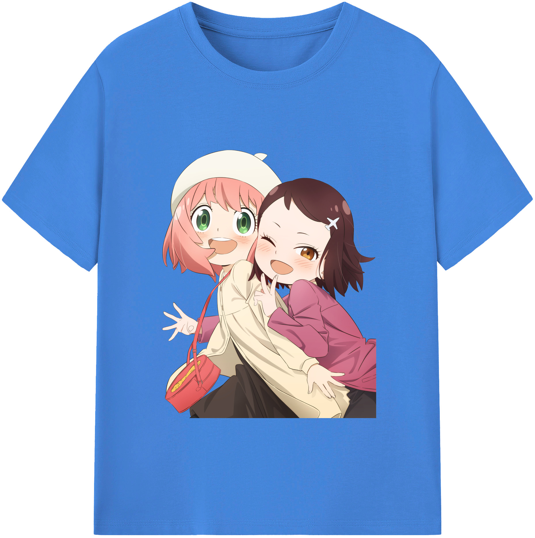 （画像用） SPY×FAMILY间谍家家酒 綿100％ メンズ半袖Tシャツ｜肌触りやわらか＆通気性