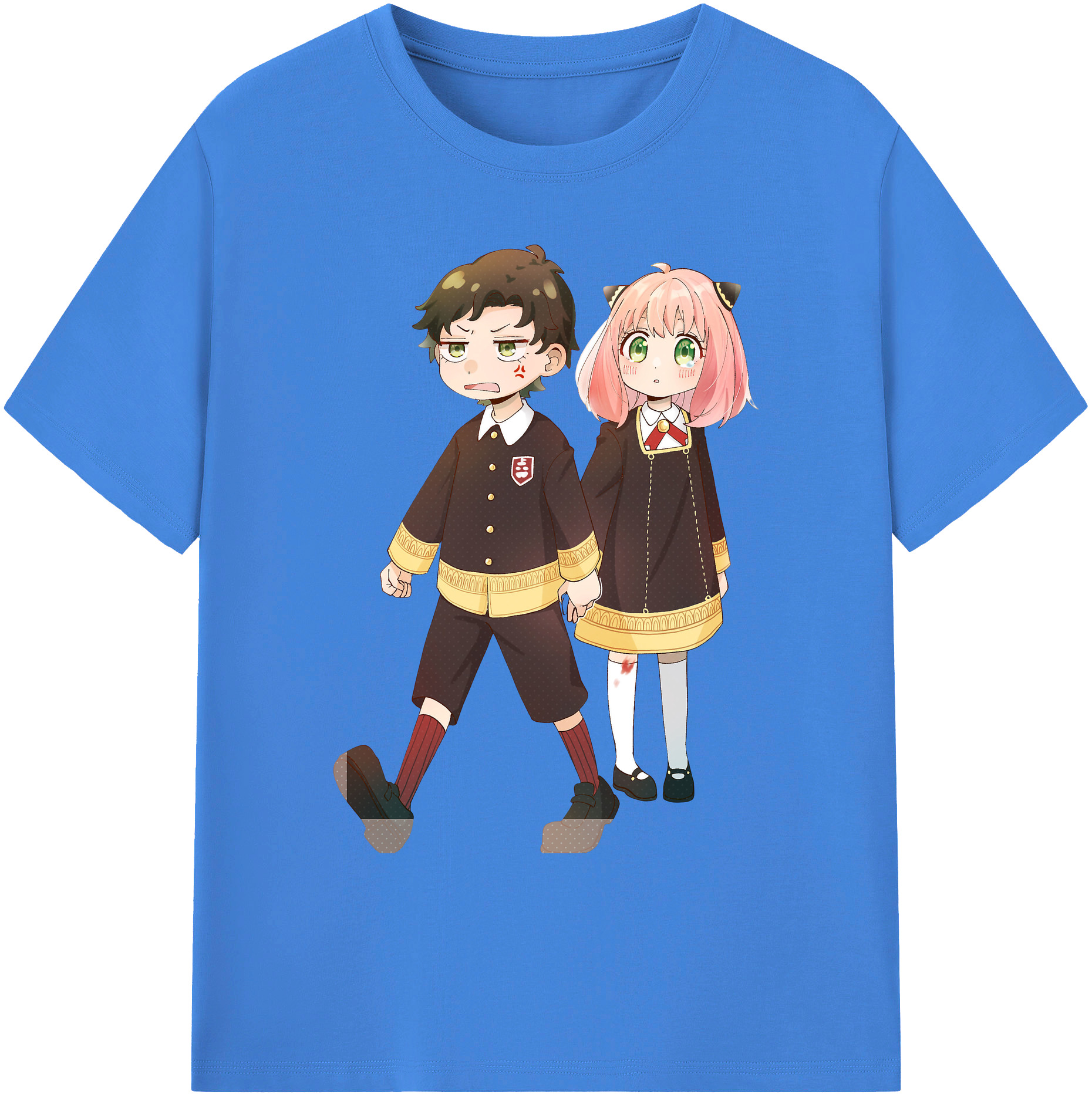 （画像用） SPY×FAMILY间谍家家酒 綿100％ メンズ半袖Tシャツ｜肌触りやわらか＆通気性