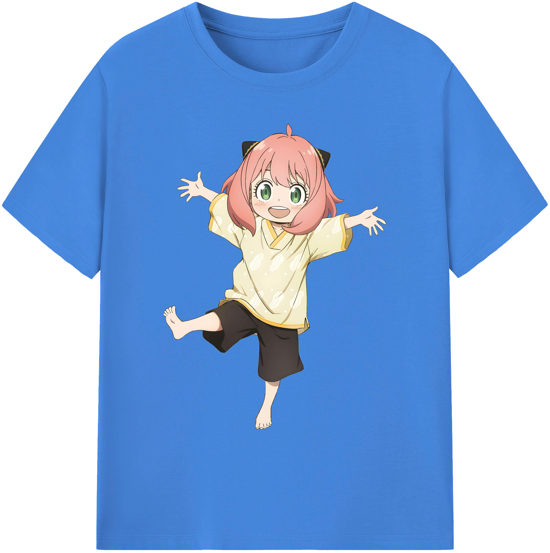 （画像用） SPY×FAMILY间谍家家酒 綿100％ メンズ半袖Tシャツ｜肌触りやわらか＆通気性